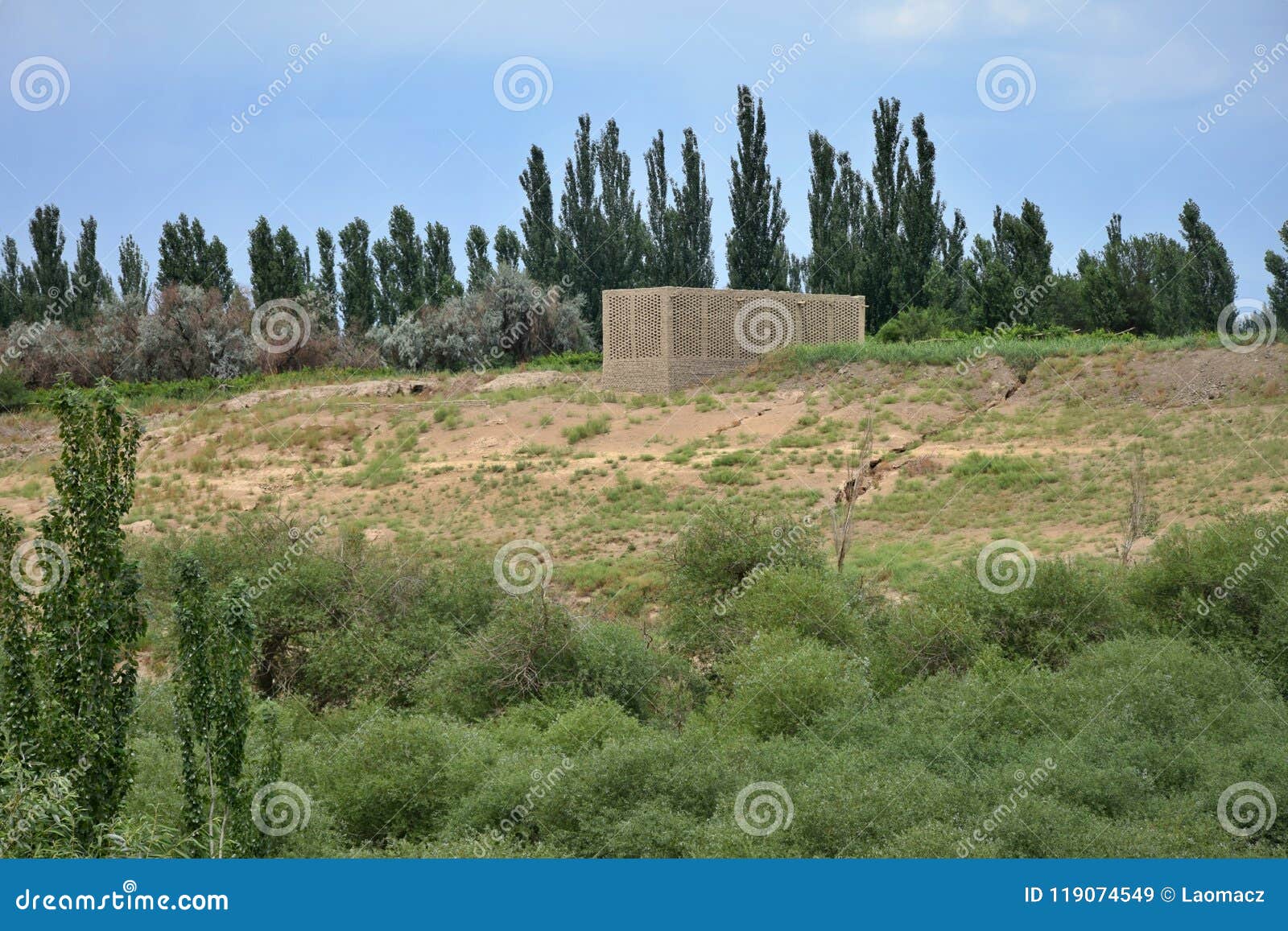 chunche in uighur language used for drying raisins built in high and windy nature area of turpan in xinjiang uighur autonomous r