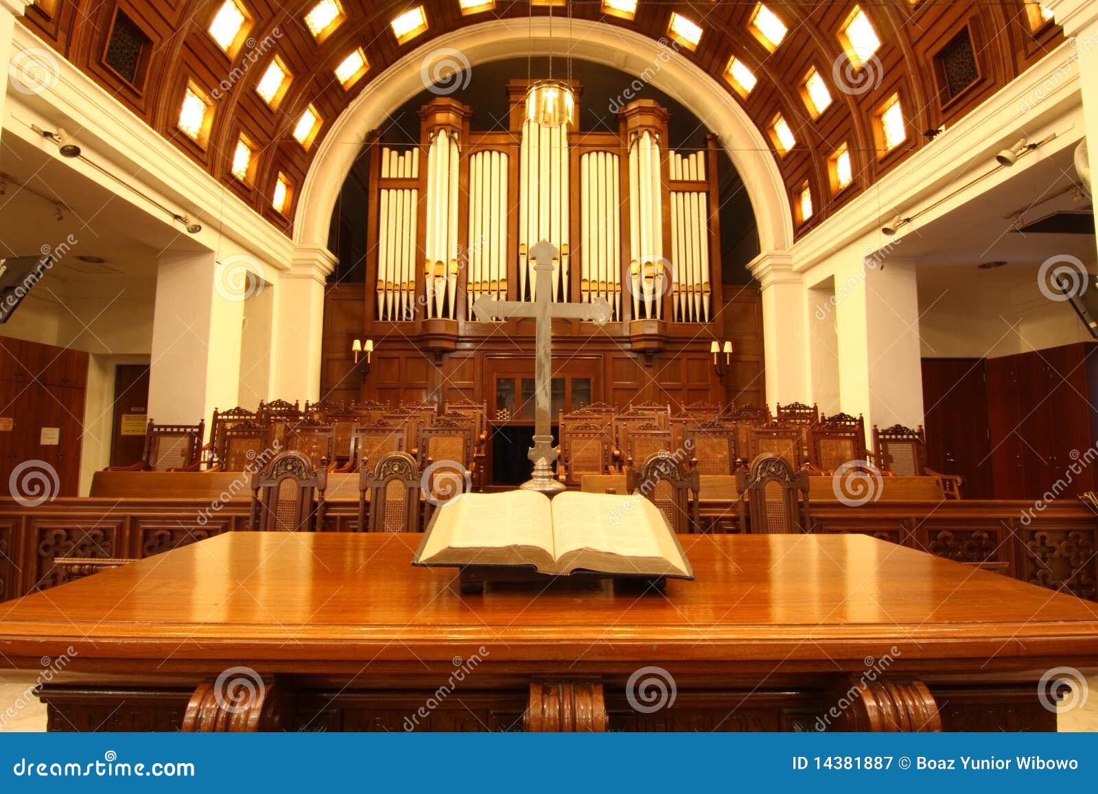 Church Altar Royalty Free Stock Photography Image 14381887