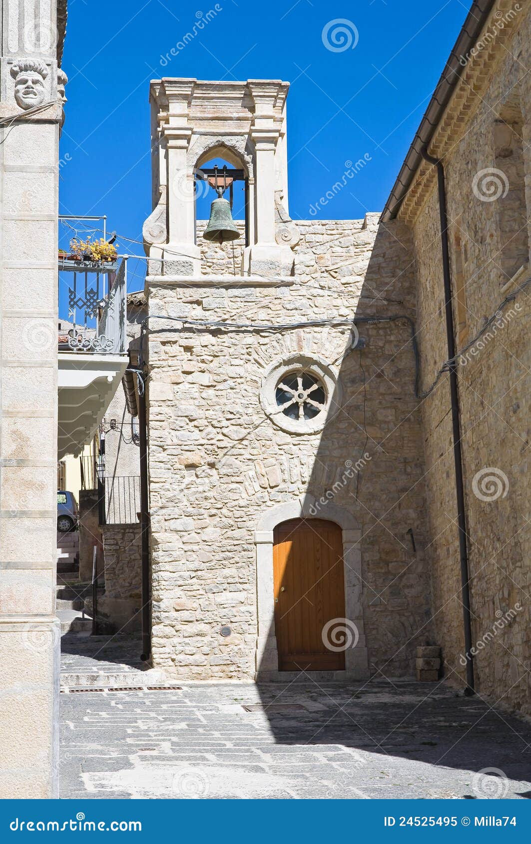 Church of Annunziata. Pietramontecorvino. Puglia. Italy Stock Image ...