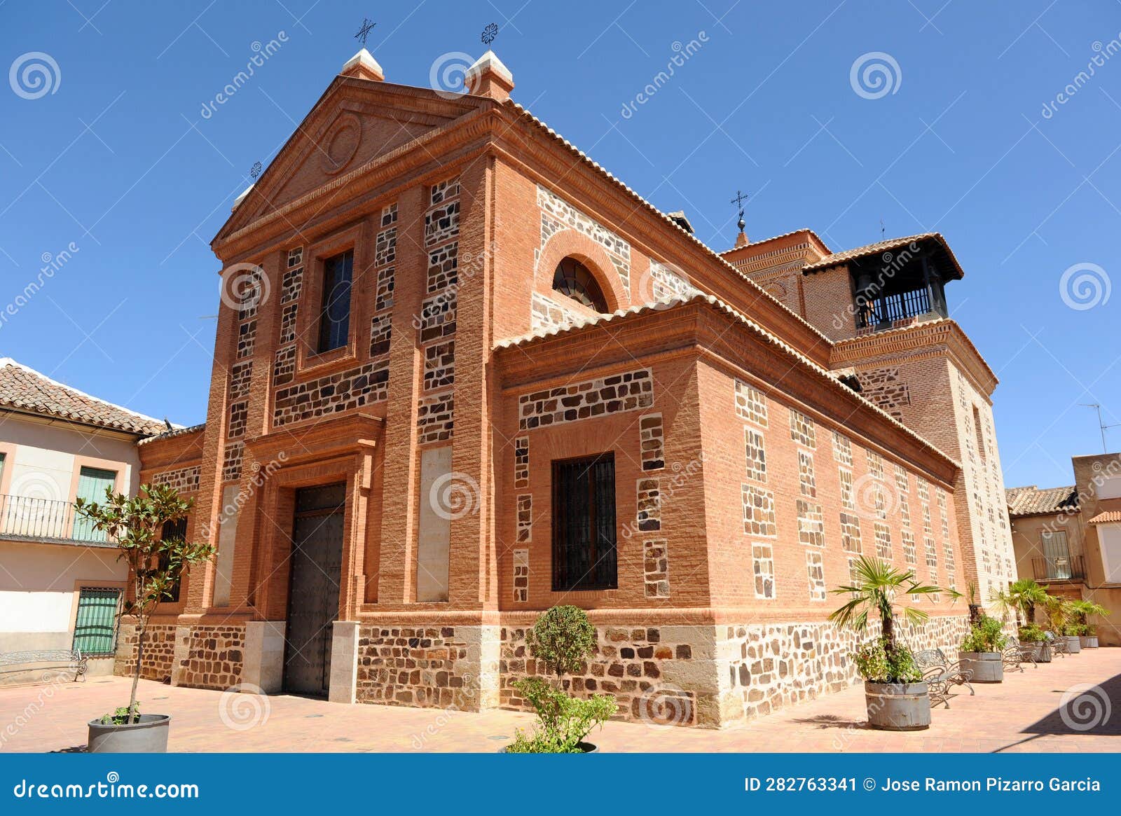 church of the assumption in calzada de calatrava,