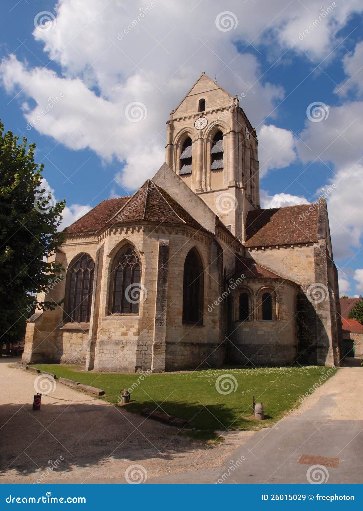 Church of Auvers-sur-Oise As Painted by Van Gogh Stock Image - Image of paint, france: 26015029 Church of Auvers-sur-Oise As Painted by Van Gogh Stock Image - Image of paint, france: 26015029