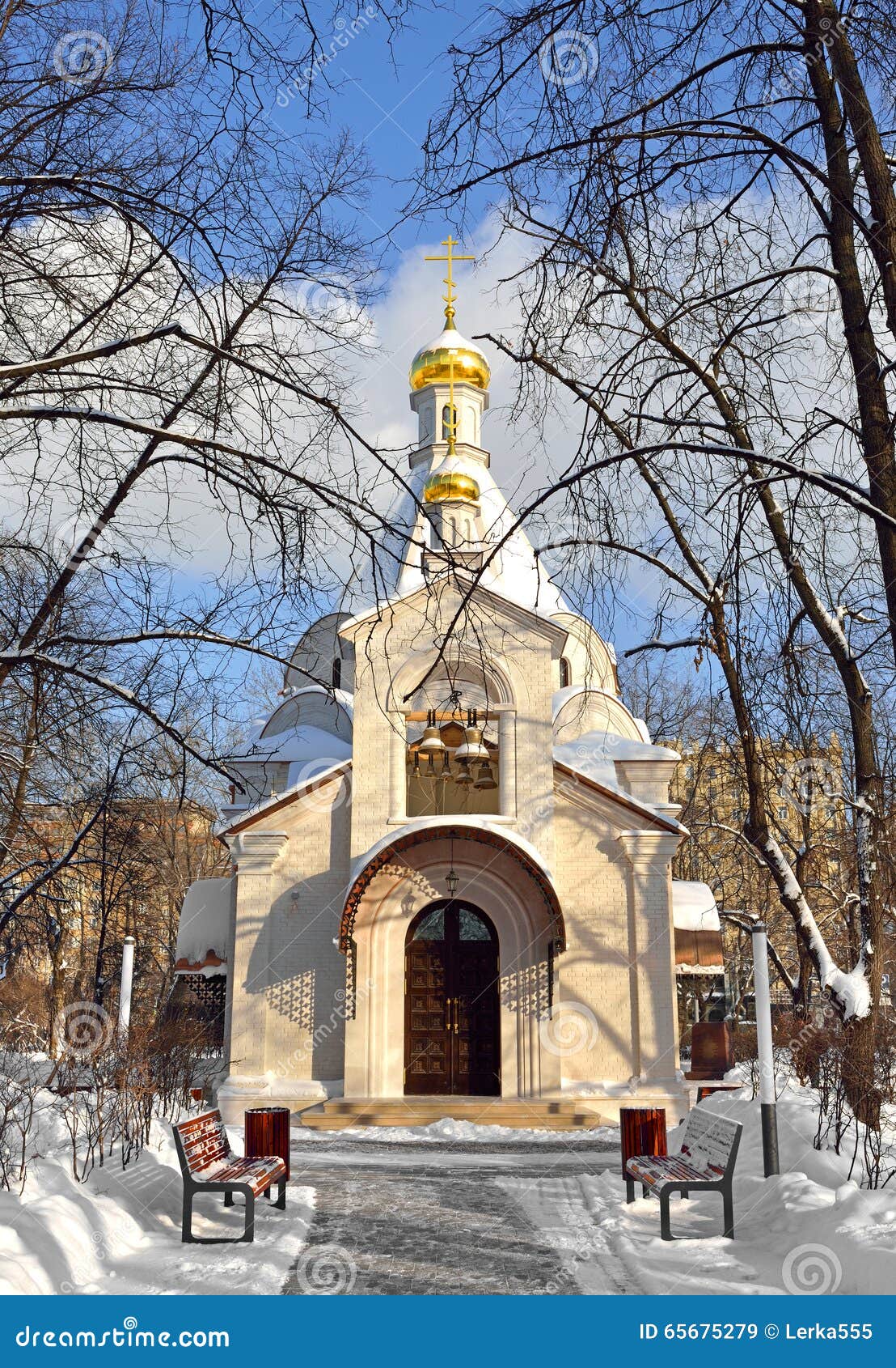 Church of Beheading of St John Baptist in-the-Woods in Moscow