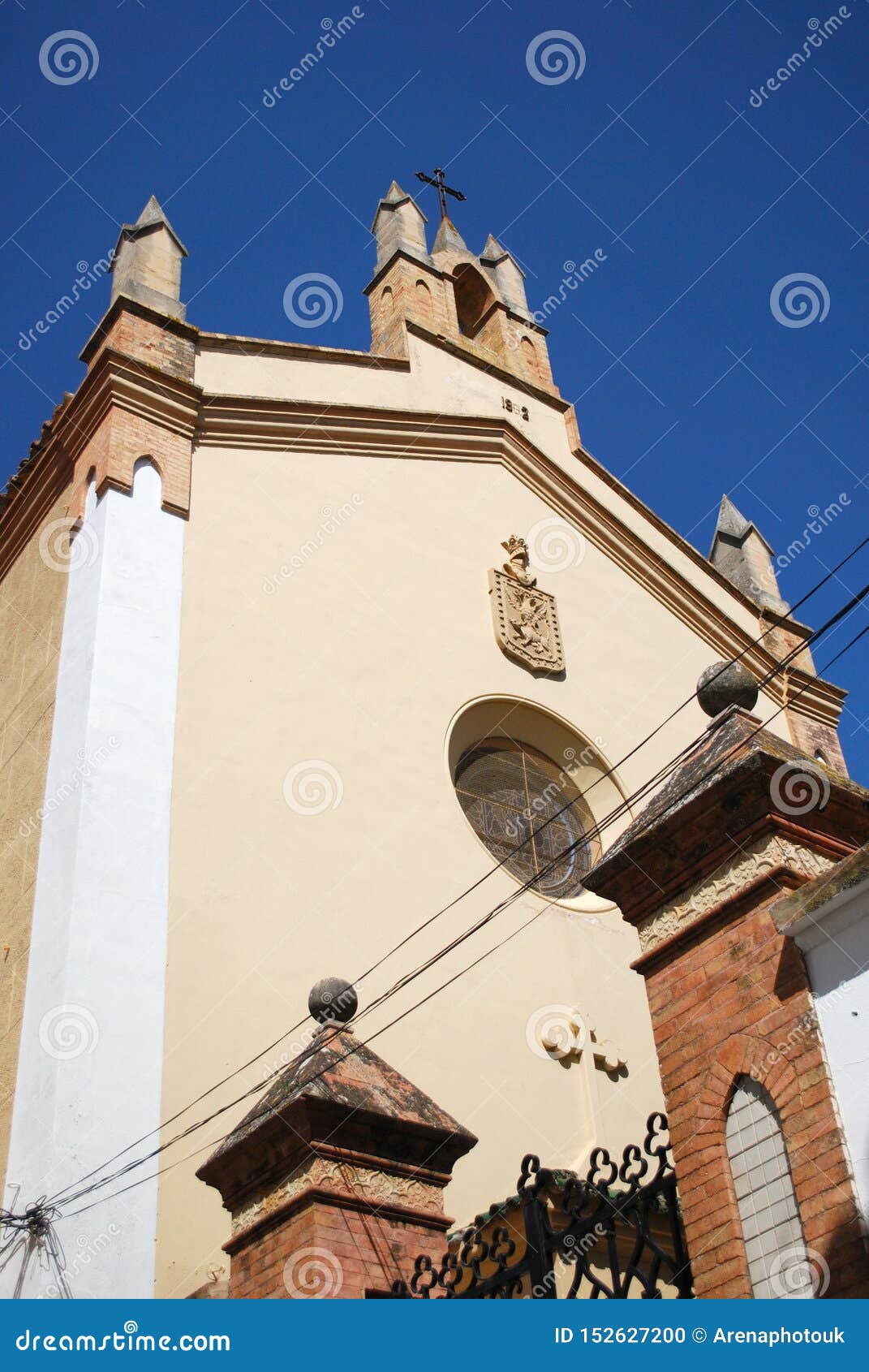 church building located in the joaquin peinado museum, ronda, spain.