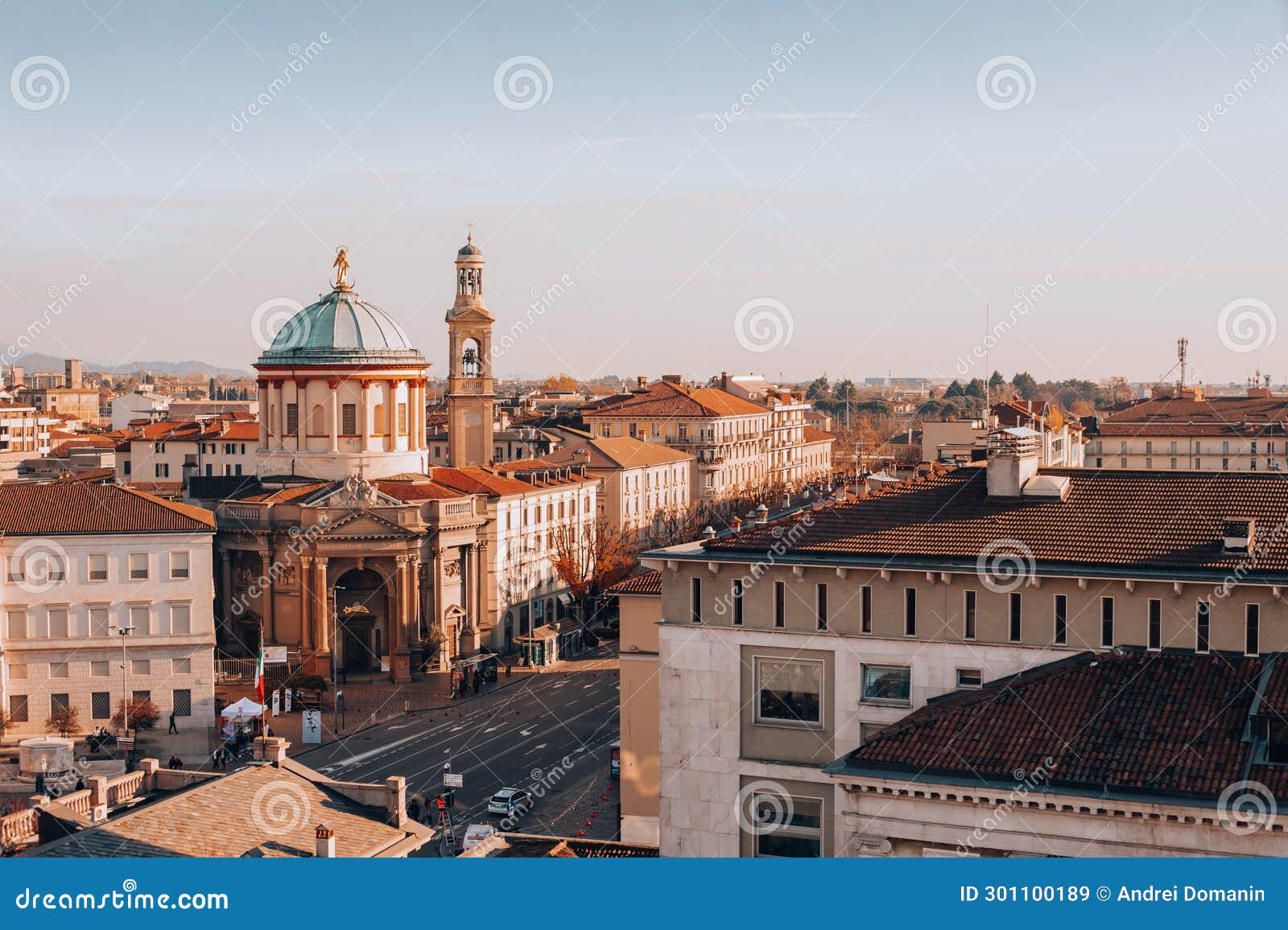 church chiesa prepositurale di santa maria immacolata delle grazie barriera delle grazie with bell tower on street viale