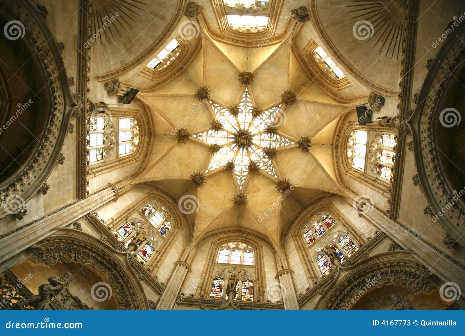 Church cupola stock image. Image of glass, window, pray 4167773