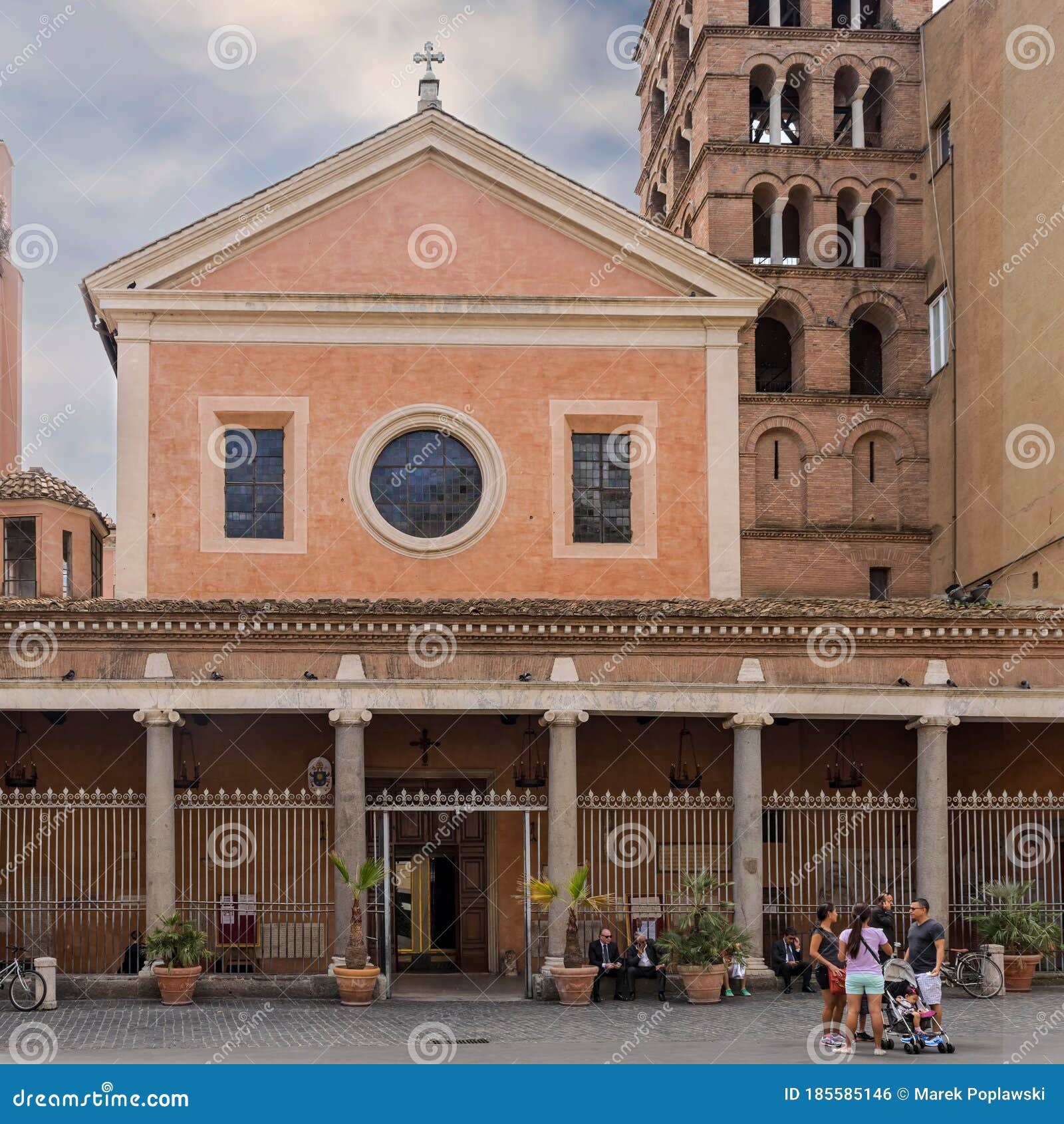 Church Dedicated To Saint Lawrence, Roman Deacon and Martyr, Rome ...
