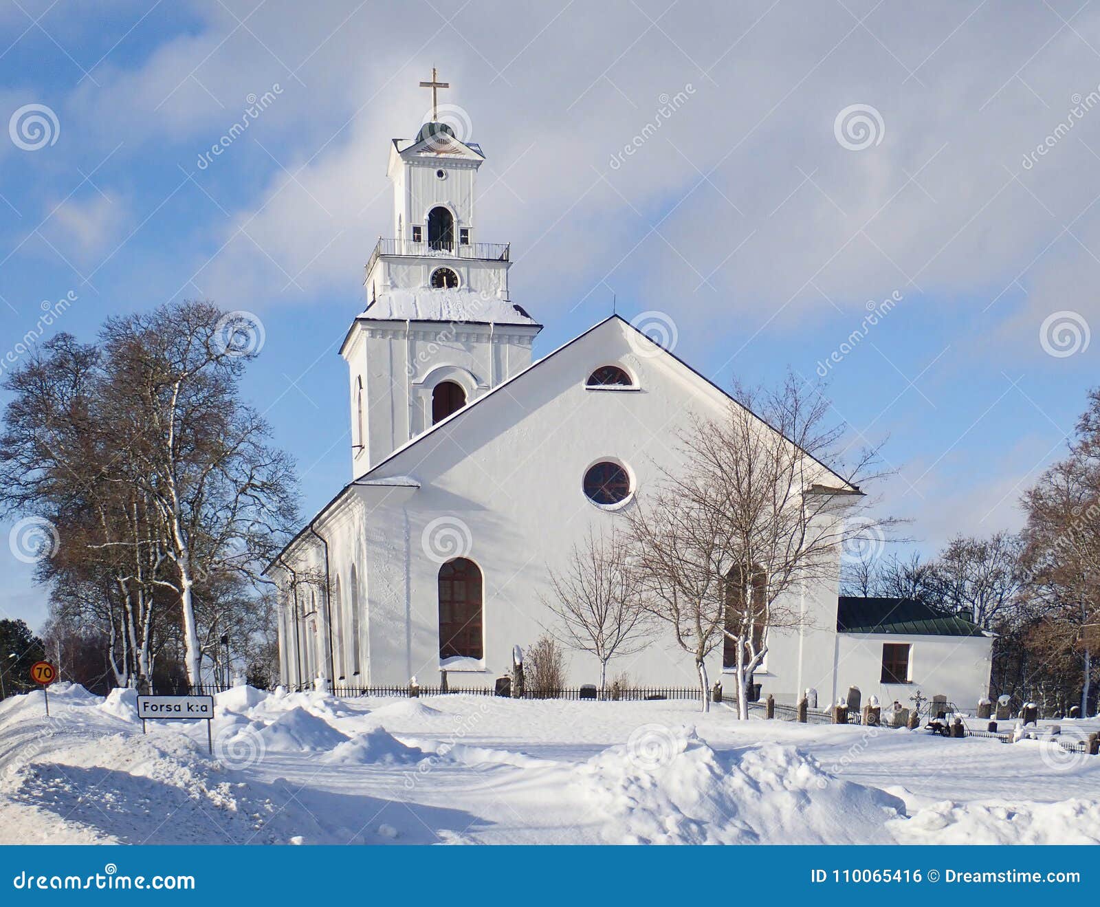 the church of forsa - hudiksvall