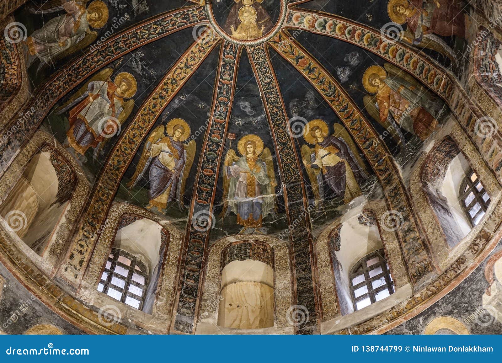 Church of the Holy Saviour in Chora Istanbul Editorial Stock Image ...