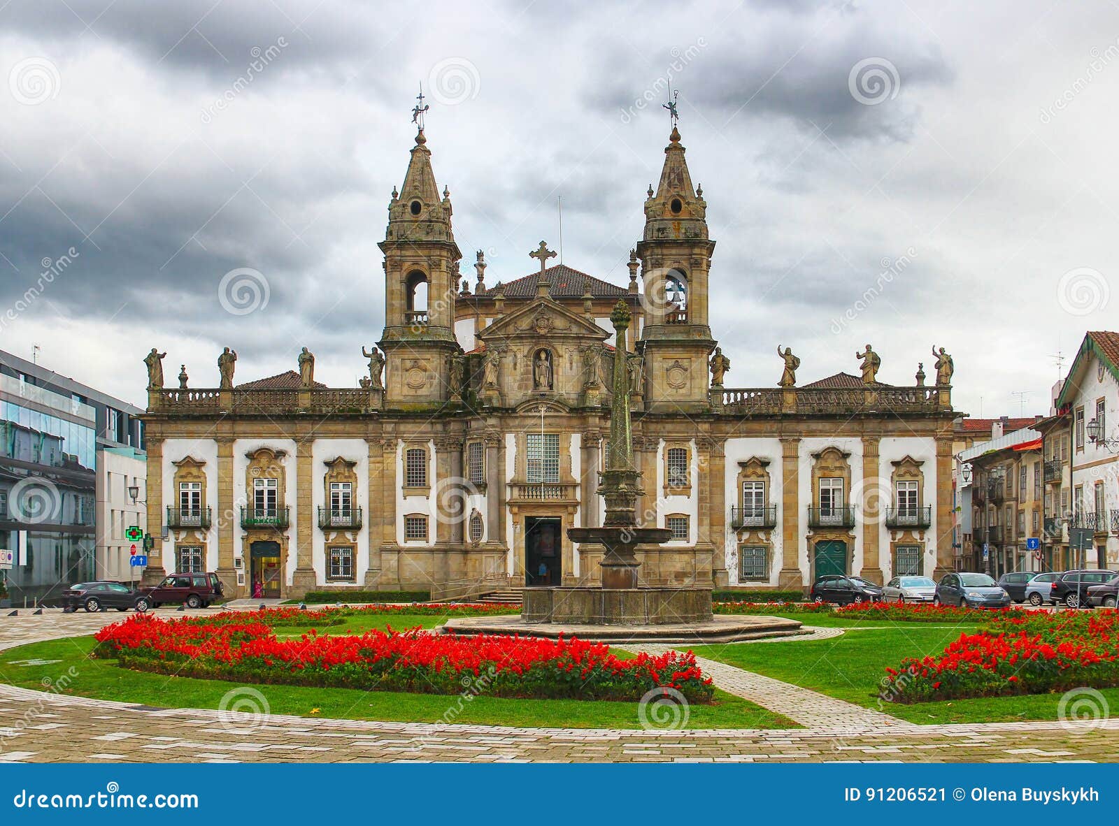 church and hospital of sao marcos, braga, portugal