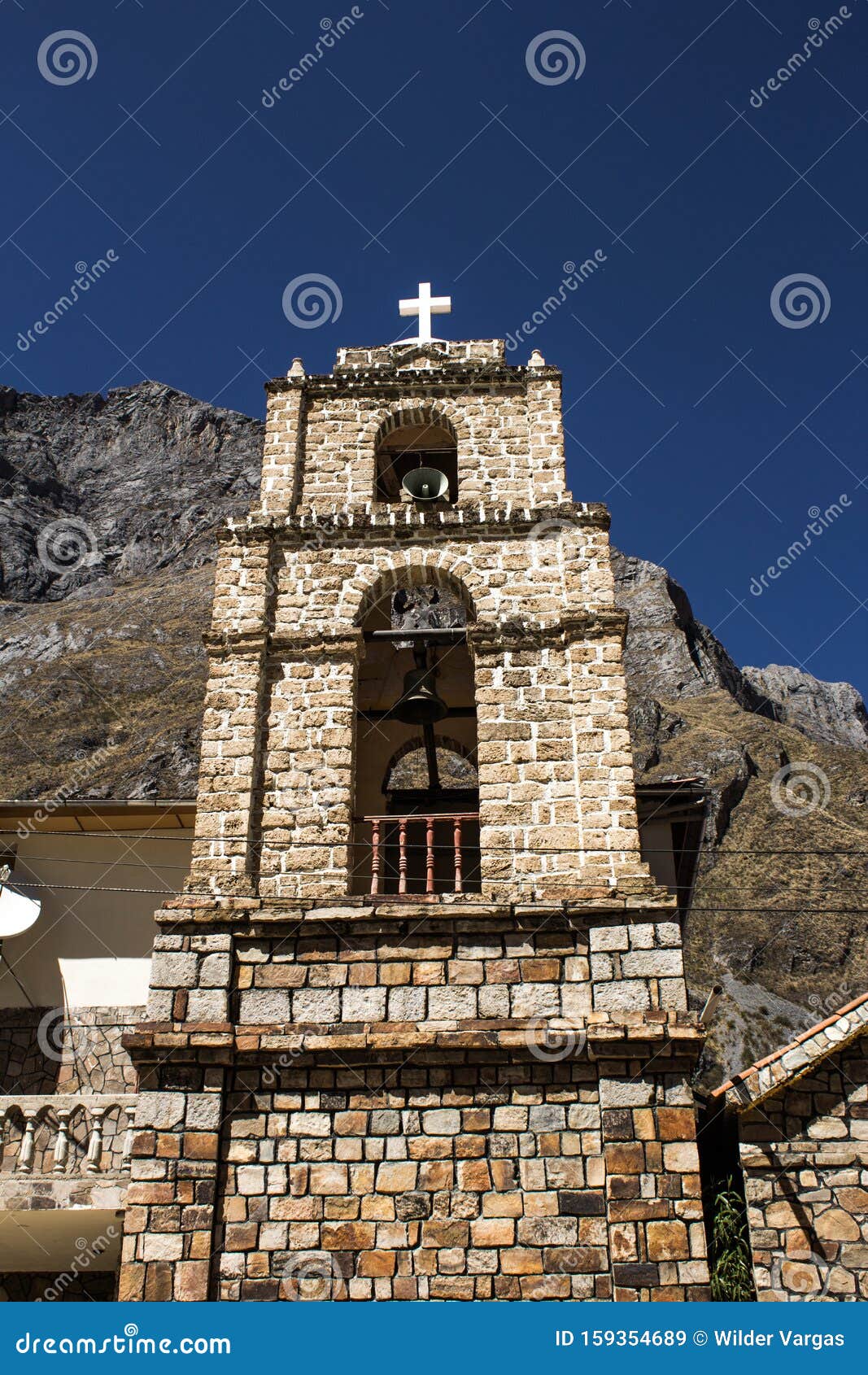 church of huancaya, lima, peru