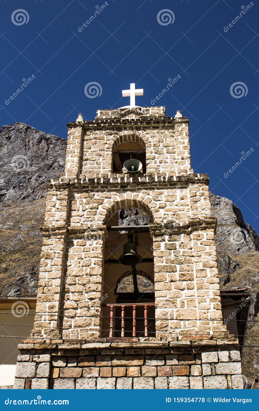 church of huancaya, lima, peru