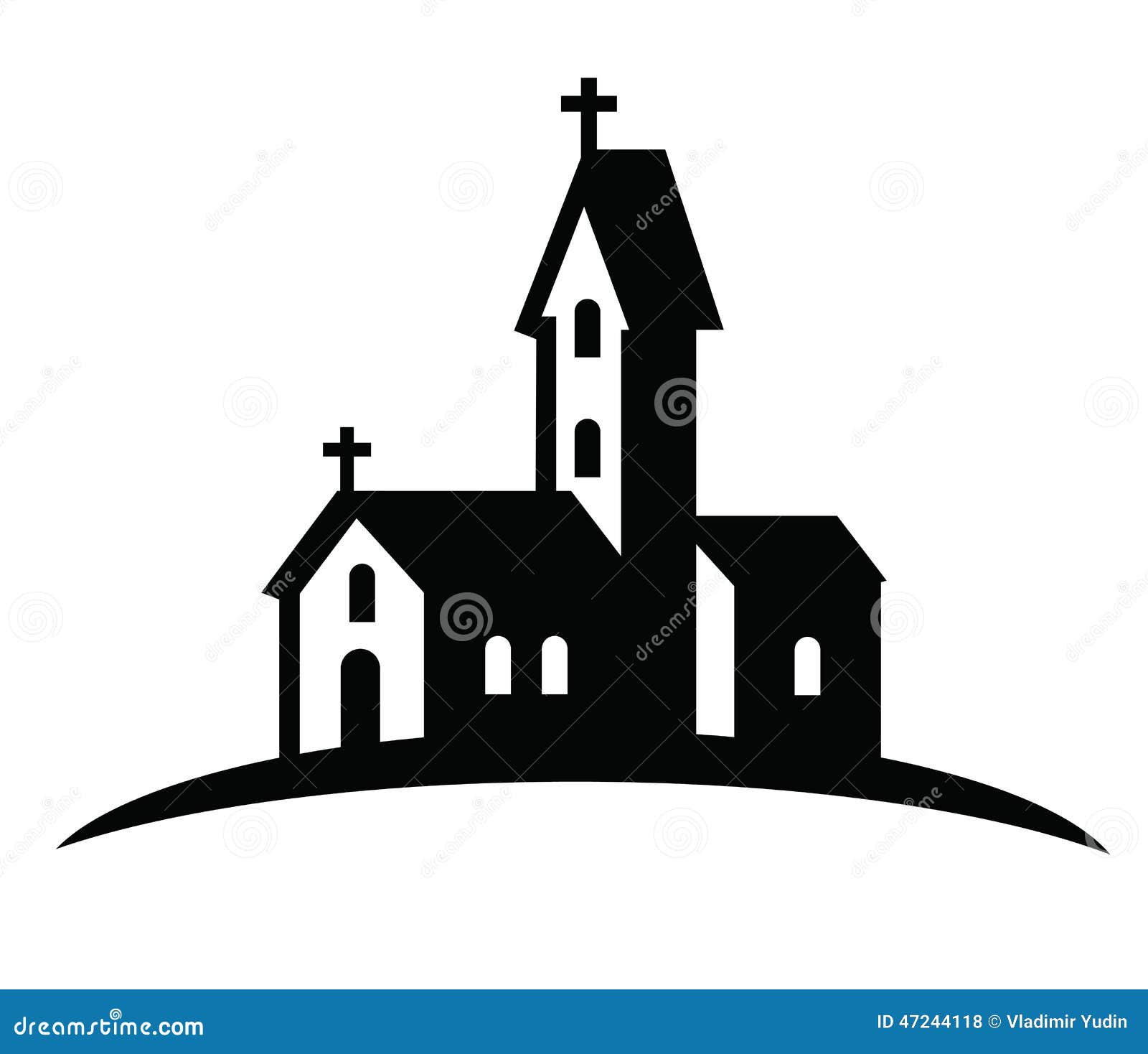 church silhouette clip art free - photo #29