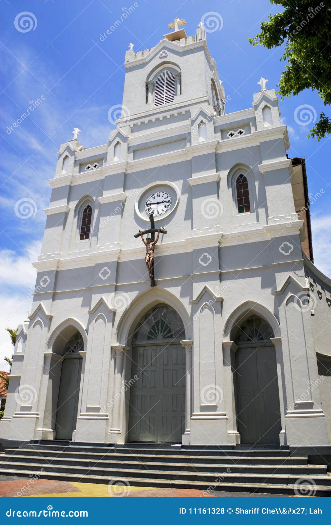 Church Of Immaculate Conception, Sri Lanka Stock Photo - Image of ...