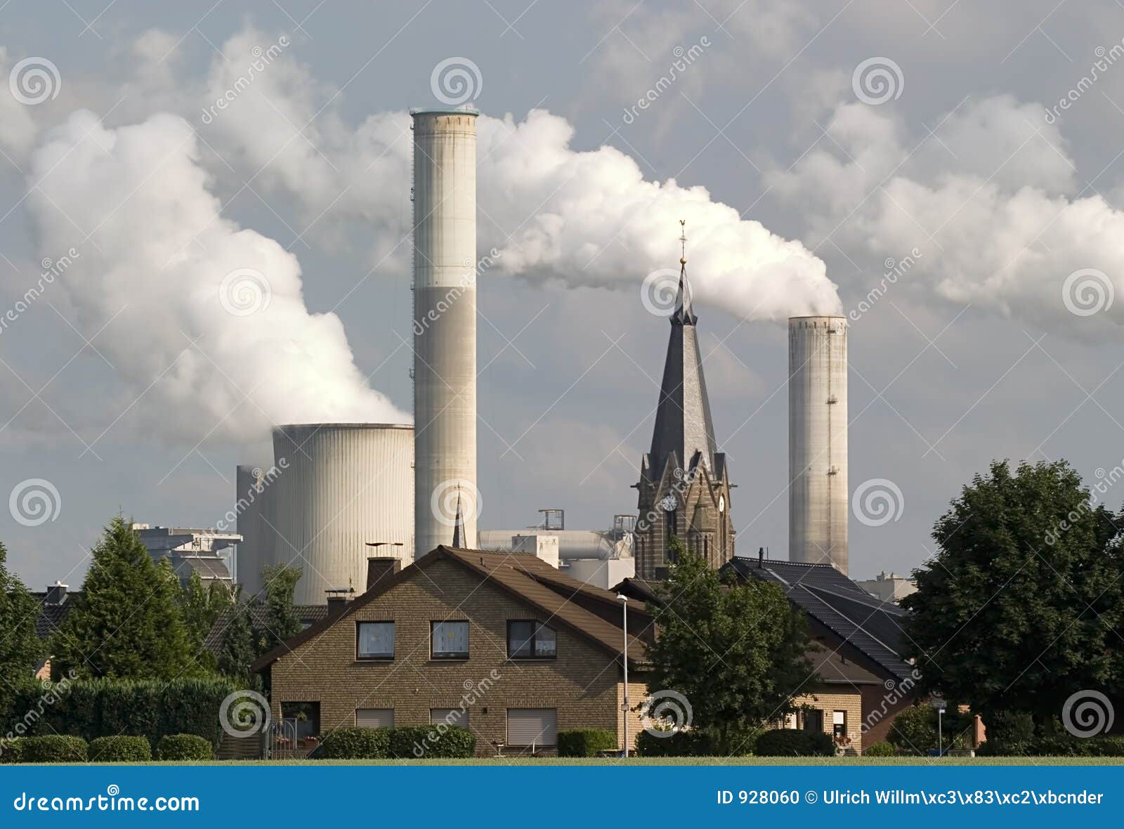 Church and Industry stock photo. Image of kyoto, neighborhood 928060