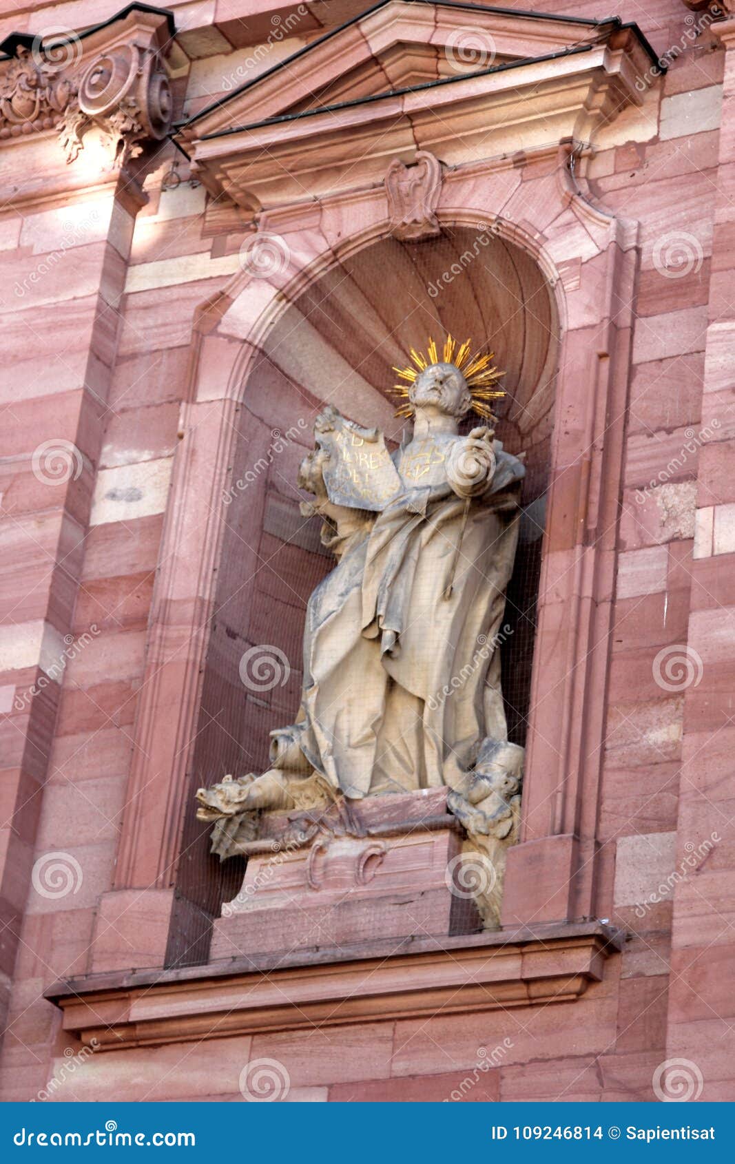 jesuits church in heidelberg, germany