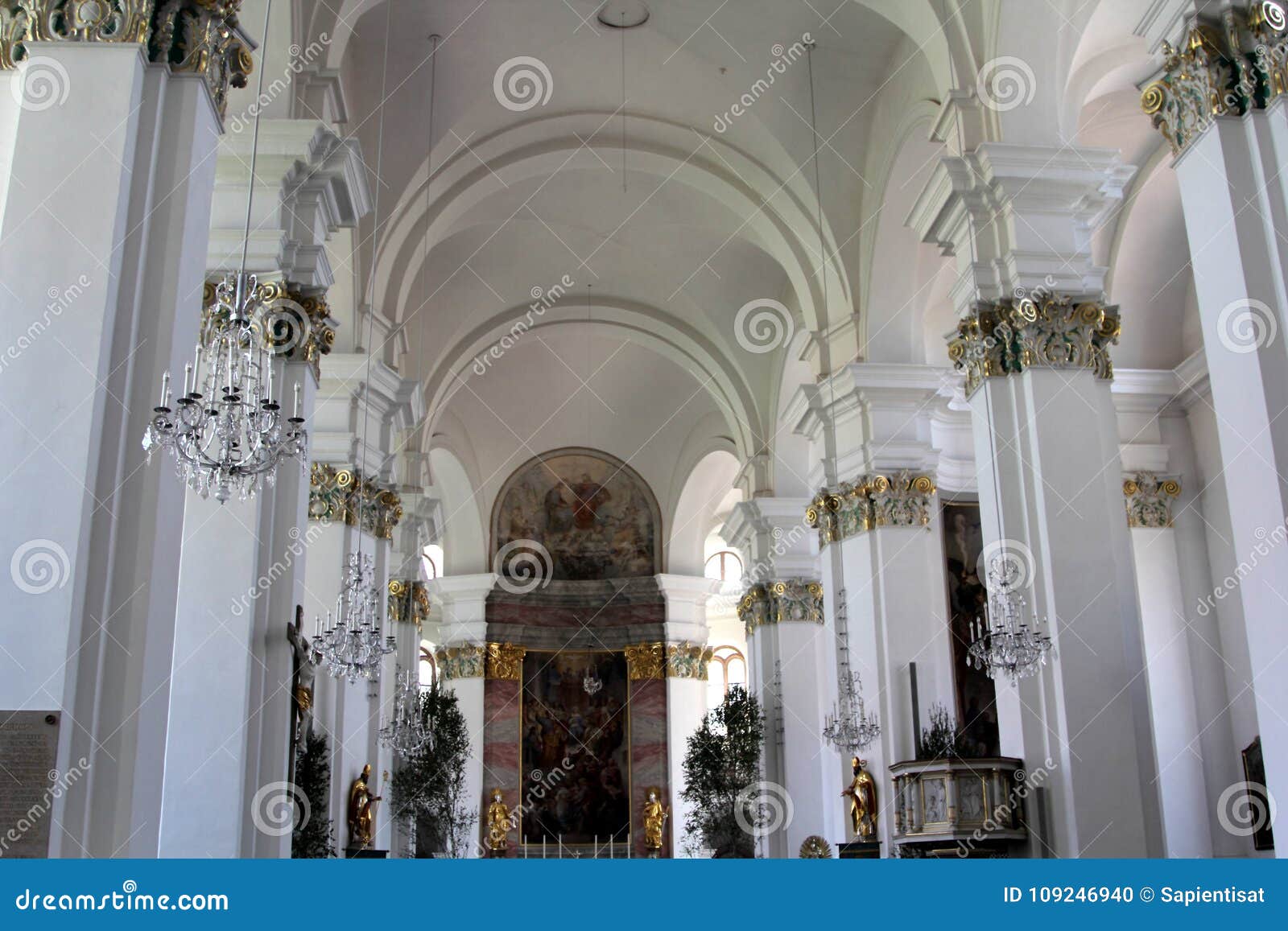 jesuits church in heidelberg, germany