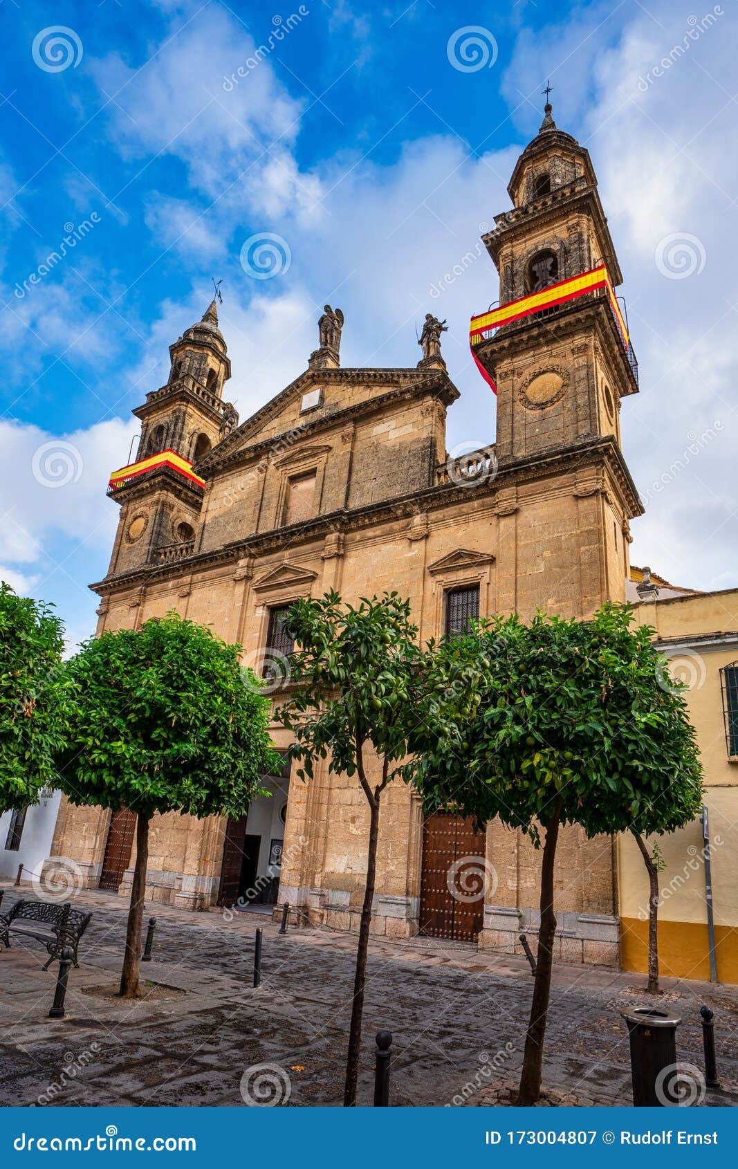 the church juramento de san rafael in cordoba, andalusia, spain