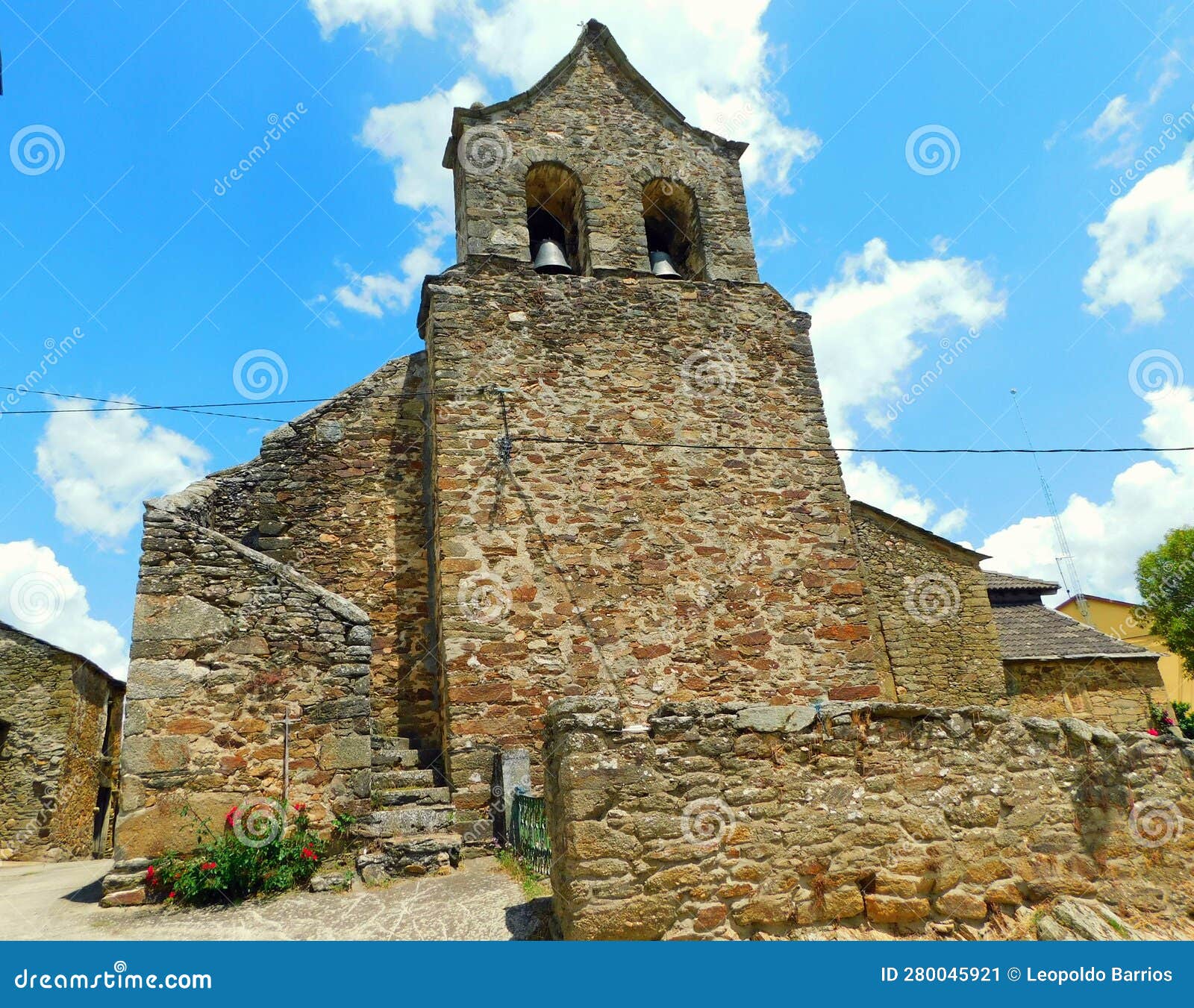 church of justel, zamora, spain