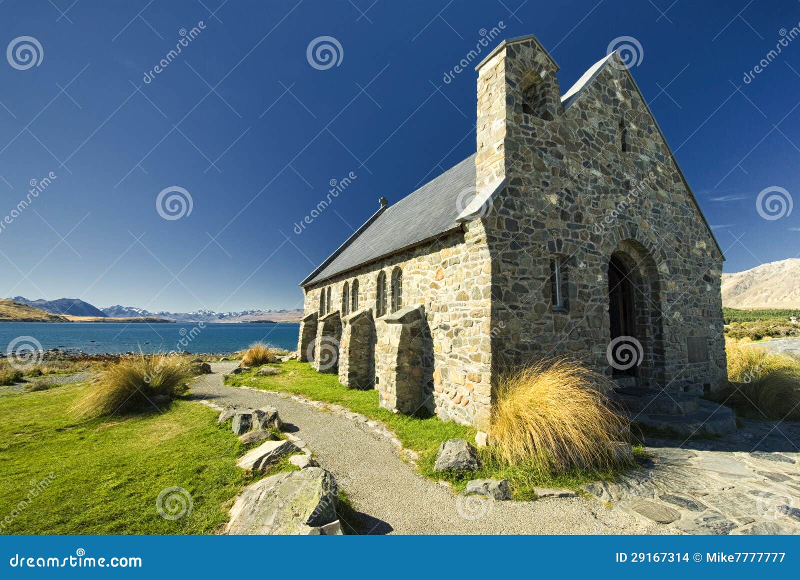 church at lake tekapo, new zealand