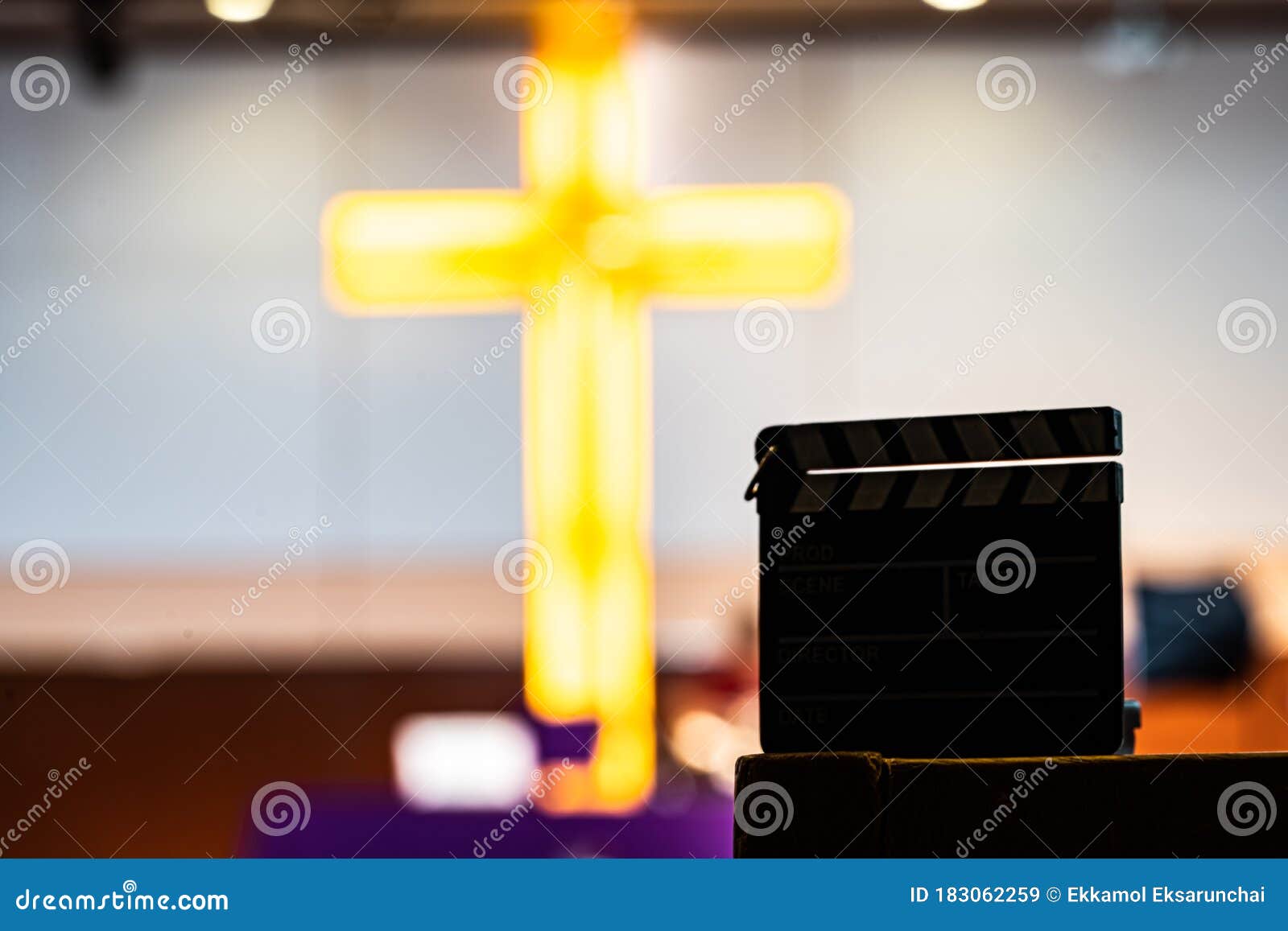 The Church Live Streaming Team is Preparing Program for the Christian Sunday  Service or Worship at the Church Stock Image - Image of bible, home:  183062259