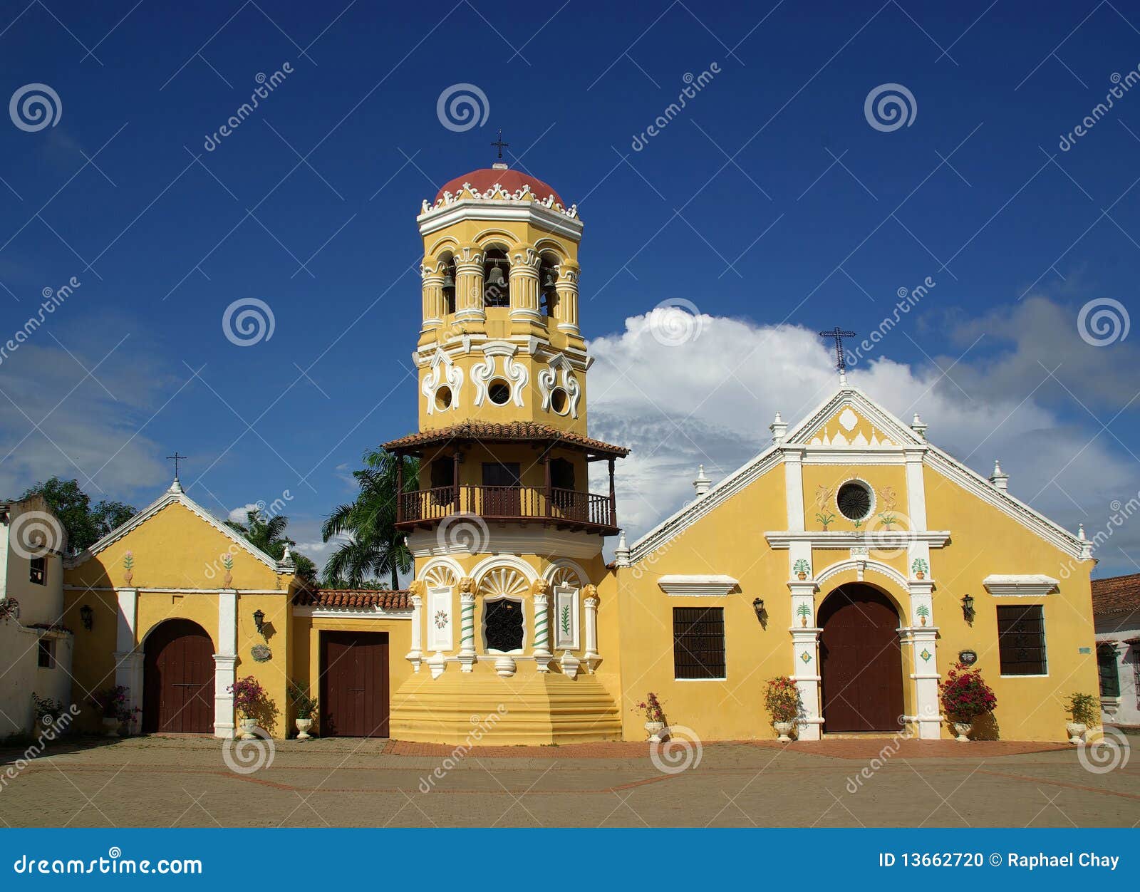 church in mompos, colombia