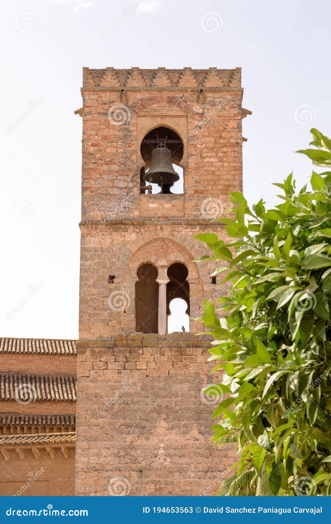 church. niebla, typical town in southern spain, in the province of huelva. andalusia