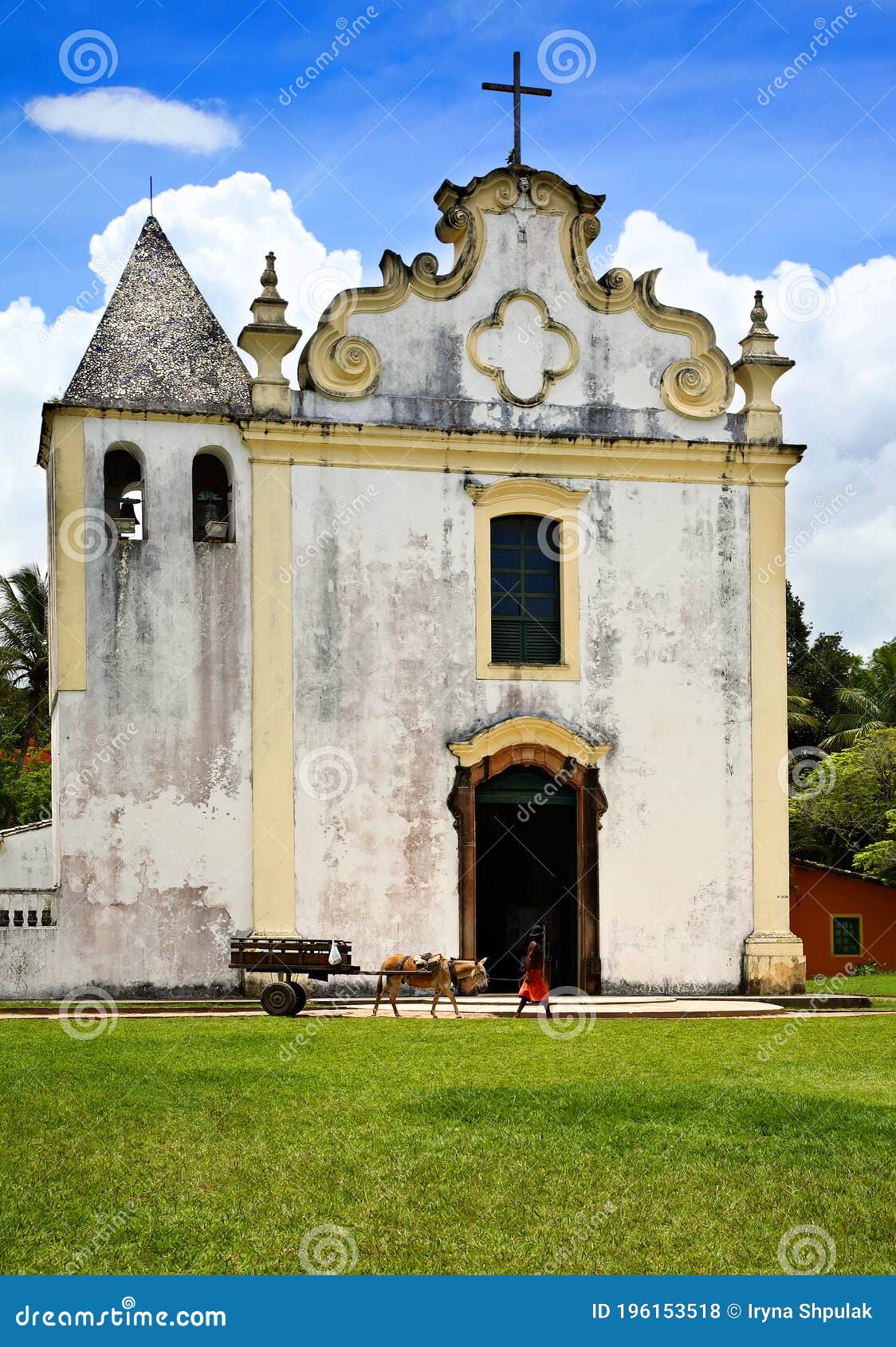 church nossa senhora da pena, porto seguro, brazil, south america