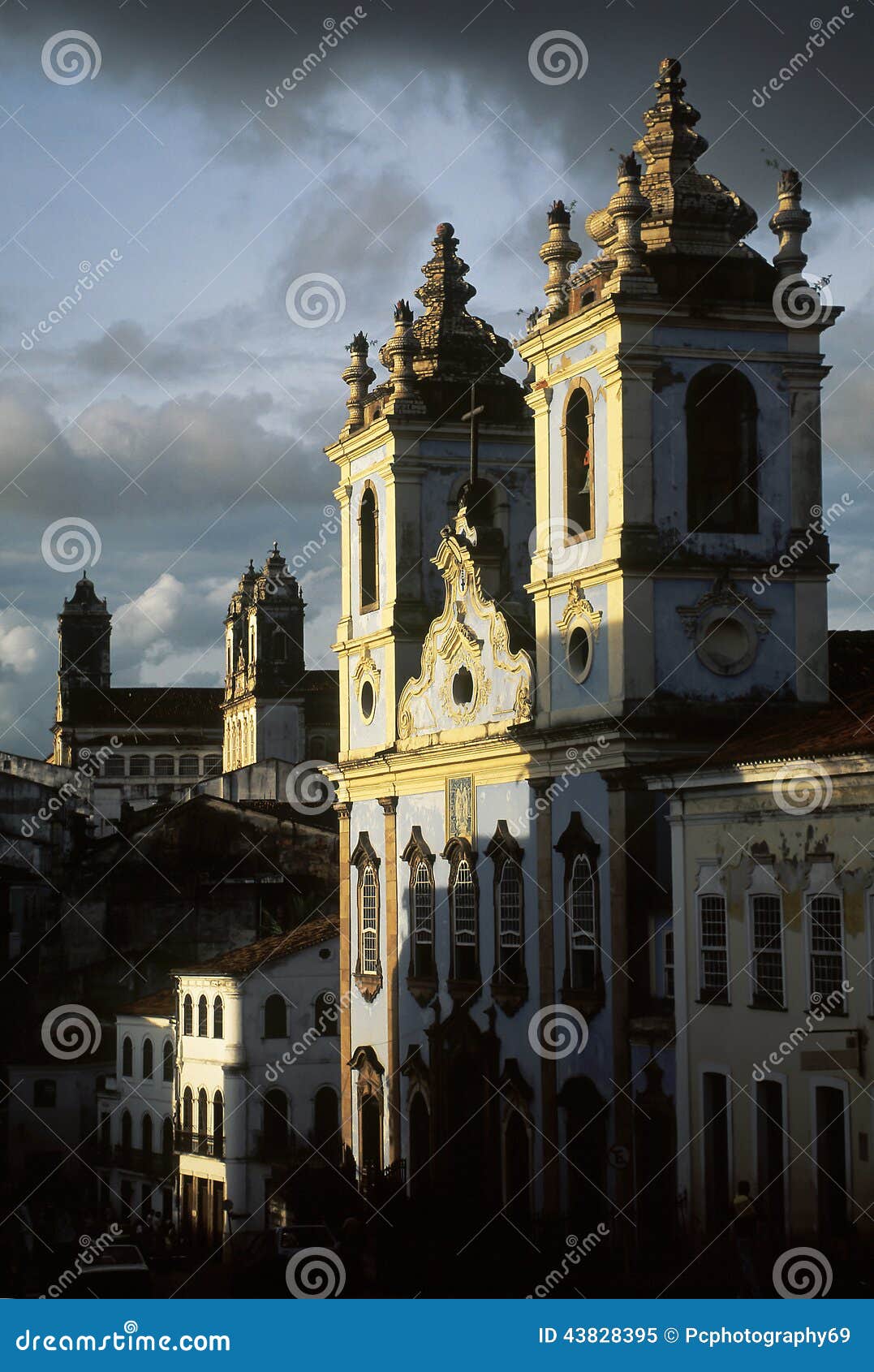 the church of nossa senhora dos pretos in salvador, brazil.