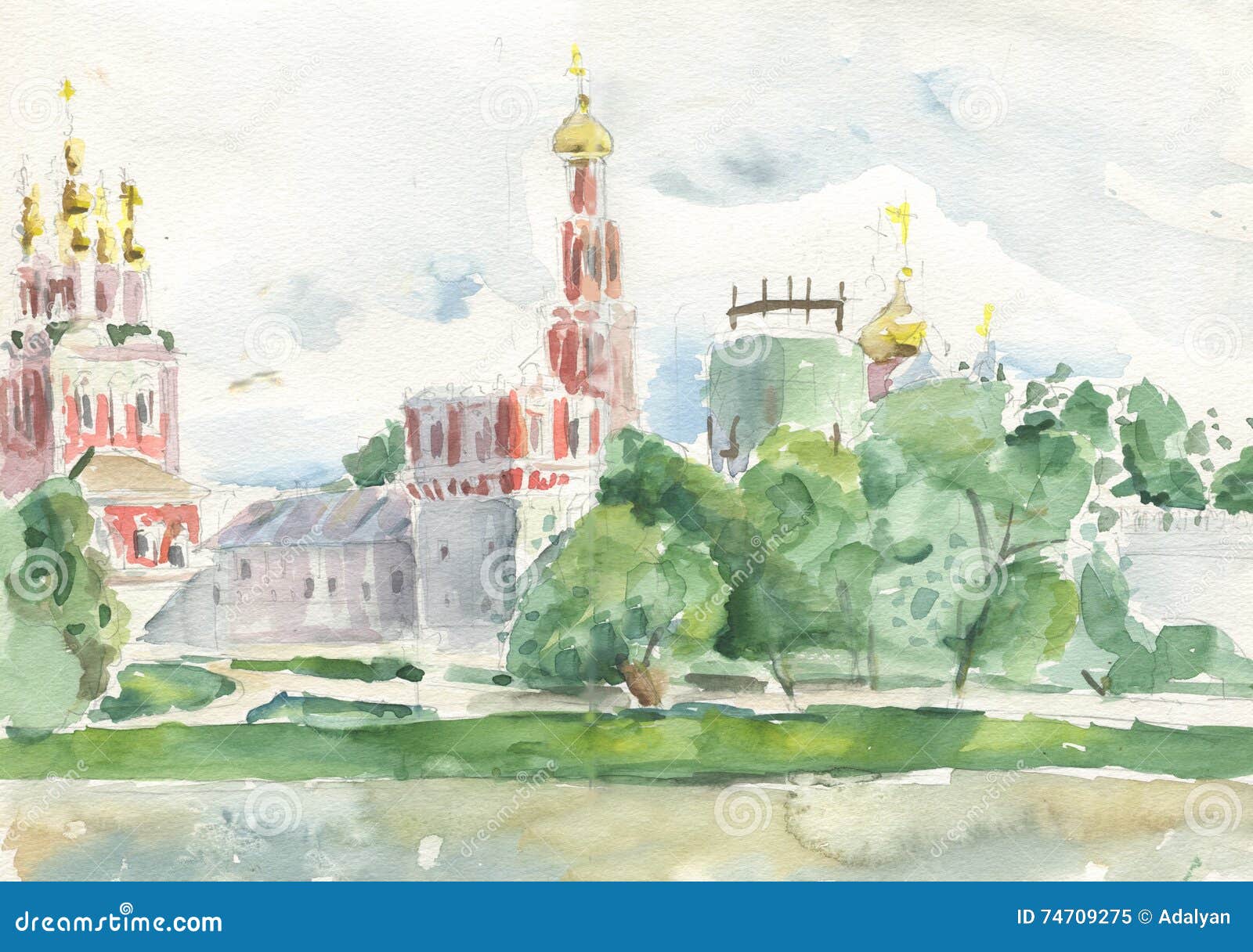 the church novodevichy convent