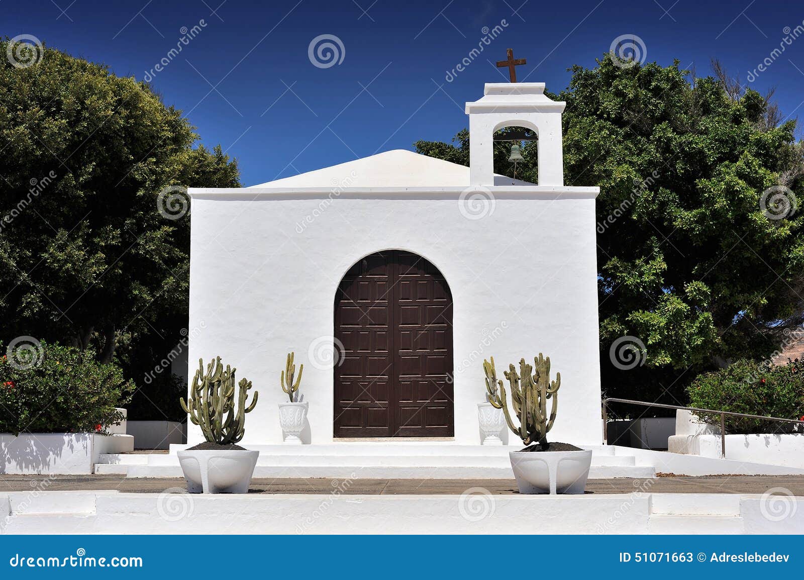 church of nuestra senora del carmen, arrieta, lanzarote island,