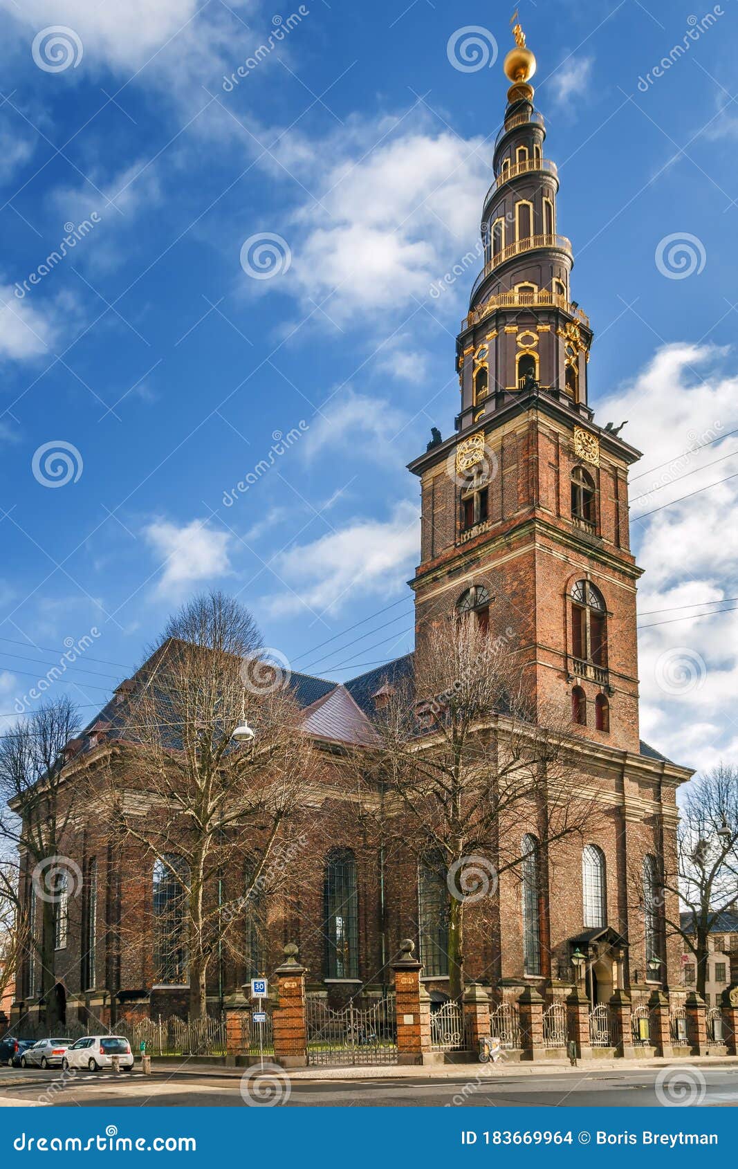 ordlyd Hemmelighed Udled Church of Our Saviour, Copenhagen, Denmark Stock Photo - Image of  sightseeing, copenhagen: 183669964