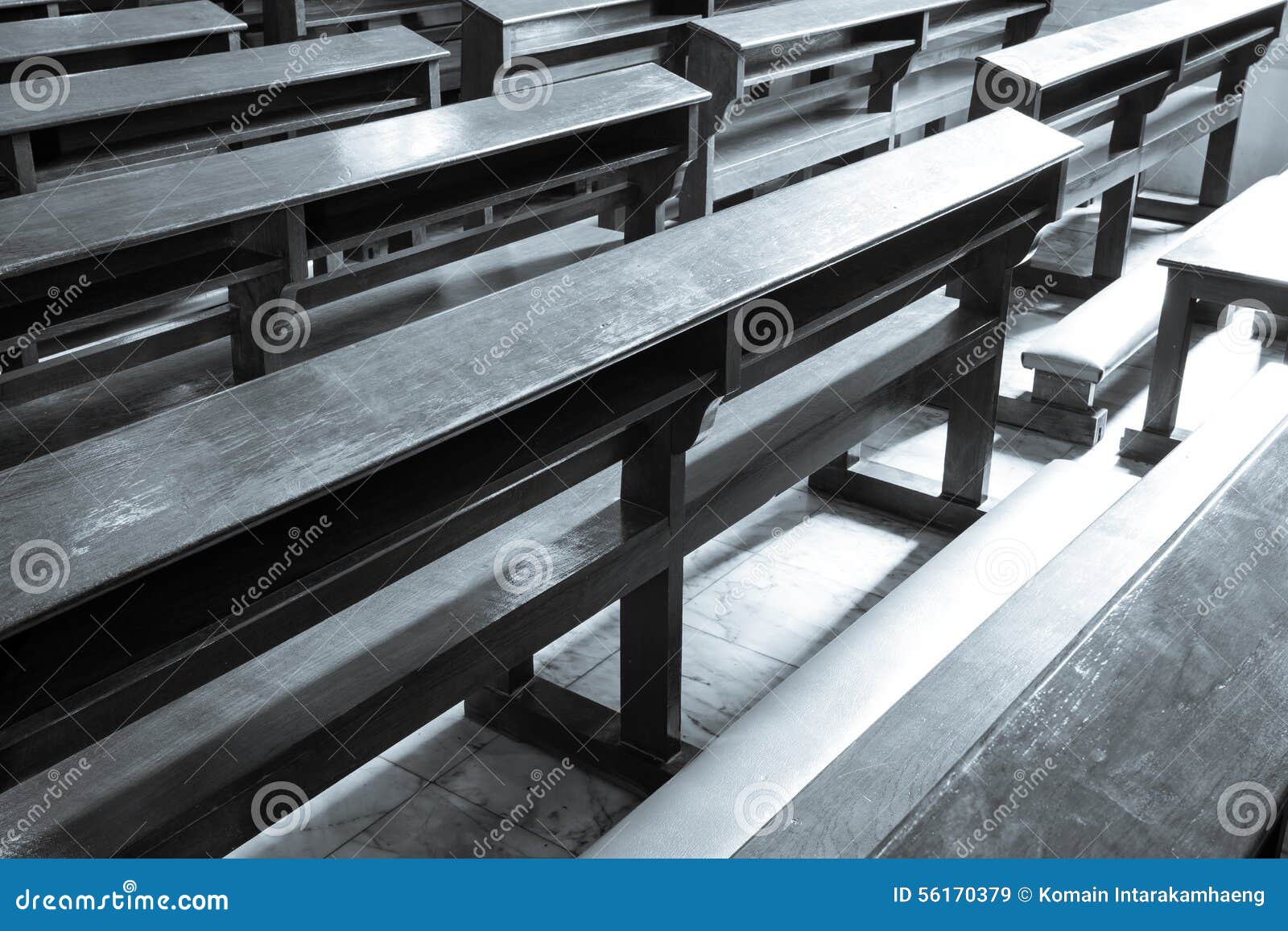 Church Pews stock image. Image of architecture, material 56170379