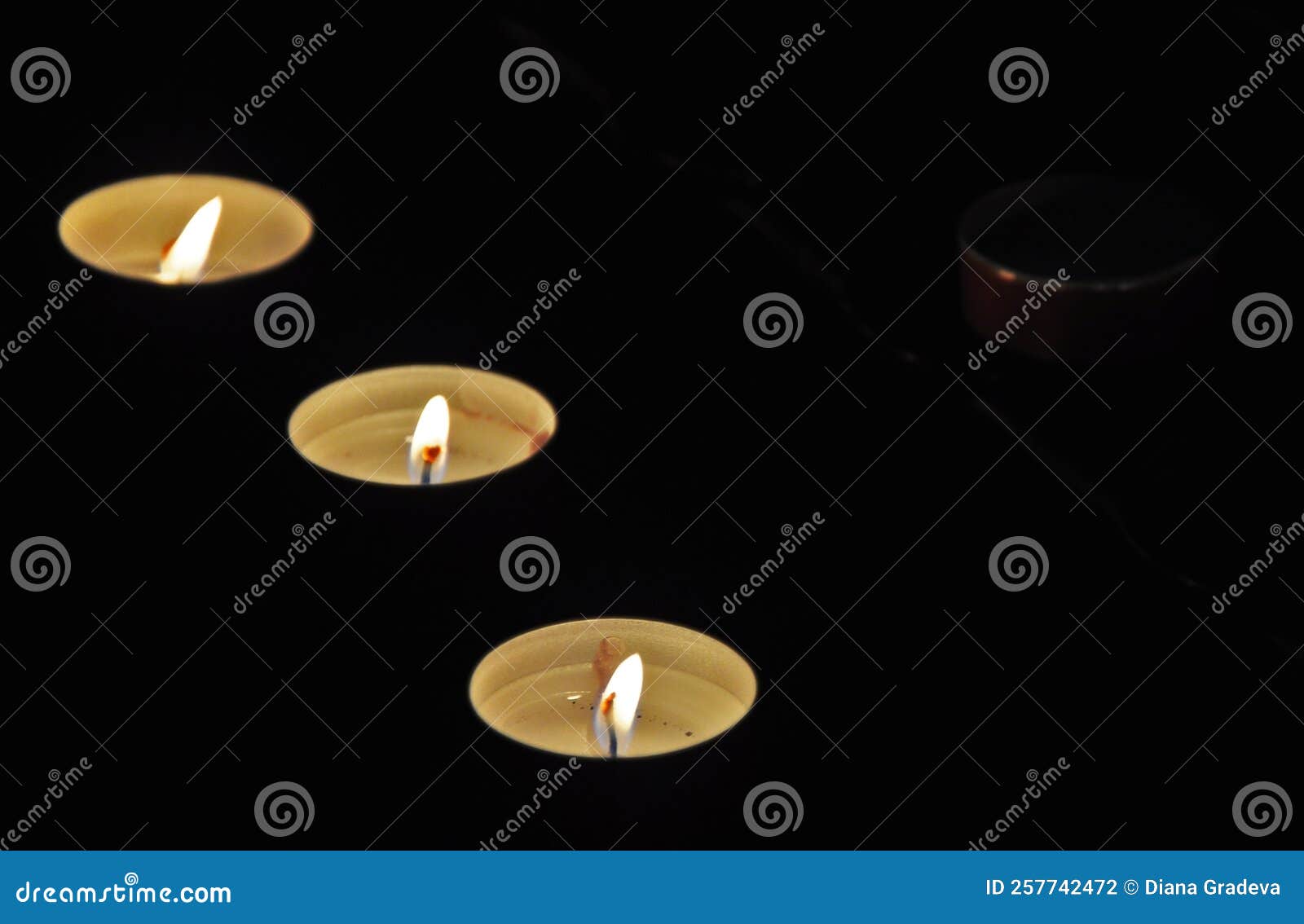 Church Prayer Candles stock photo. Image of hope, bright 257742472