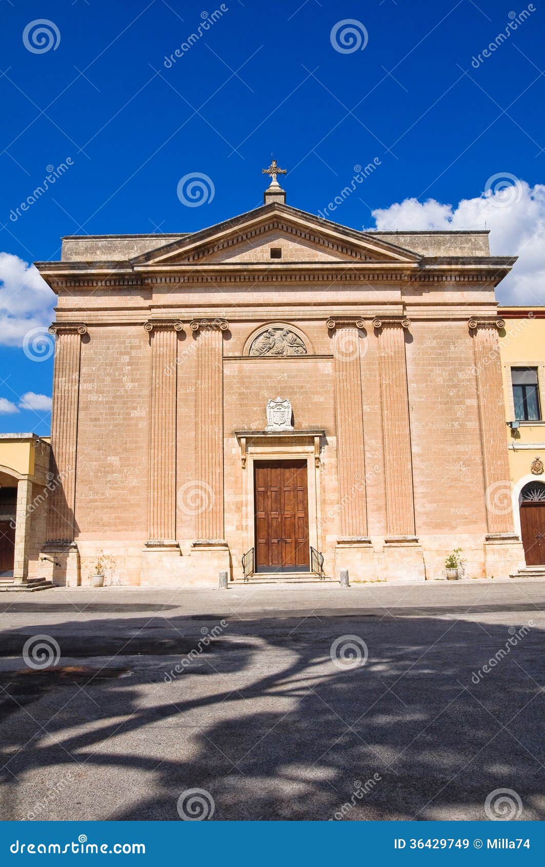 church of sacro cuore. manduria. puglia. italy.