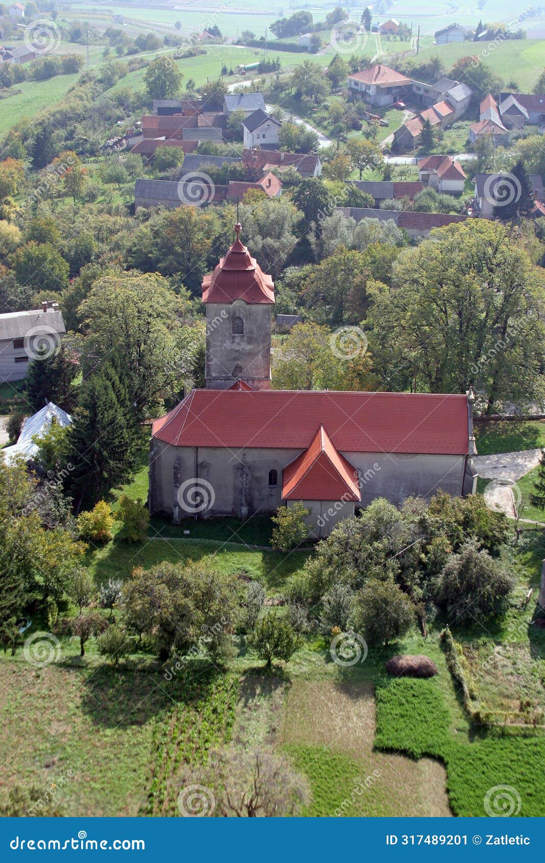 church of saint brice of tours in kalnik, croatia