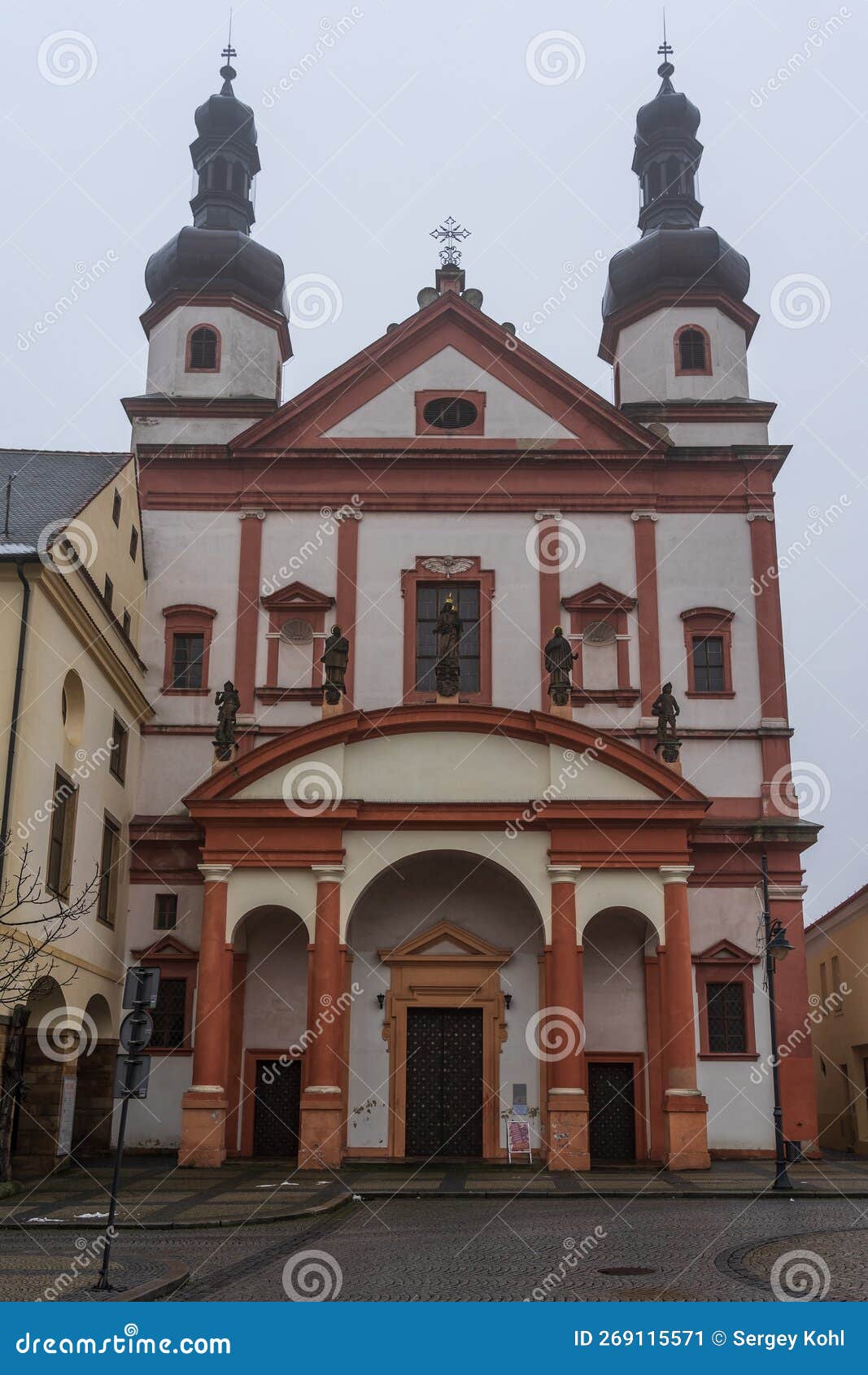 Church of Saint Ignatius editorial photo. Image of facade 269115571