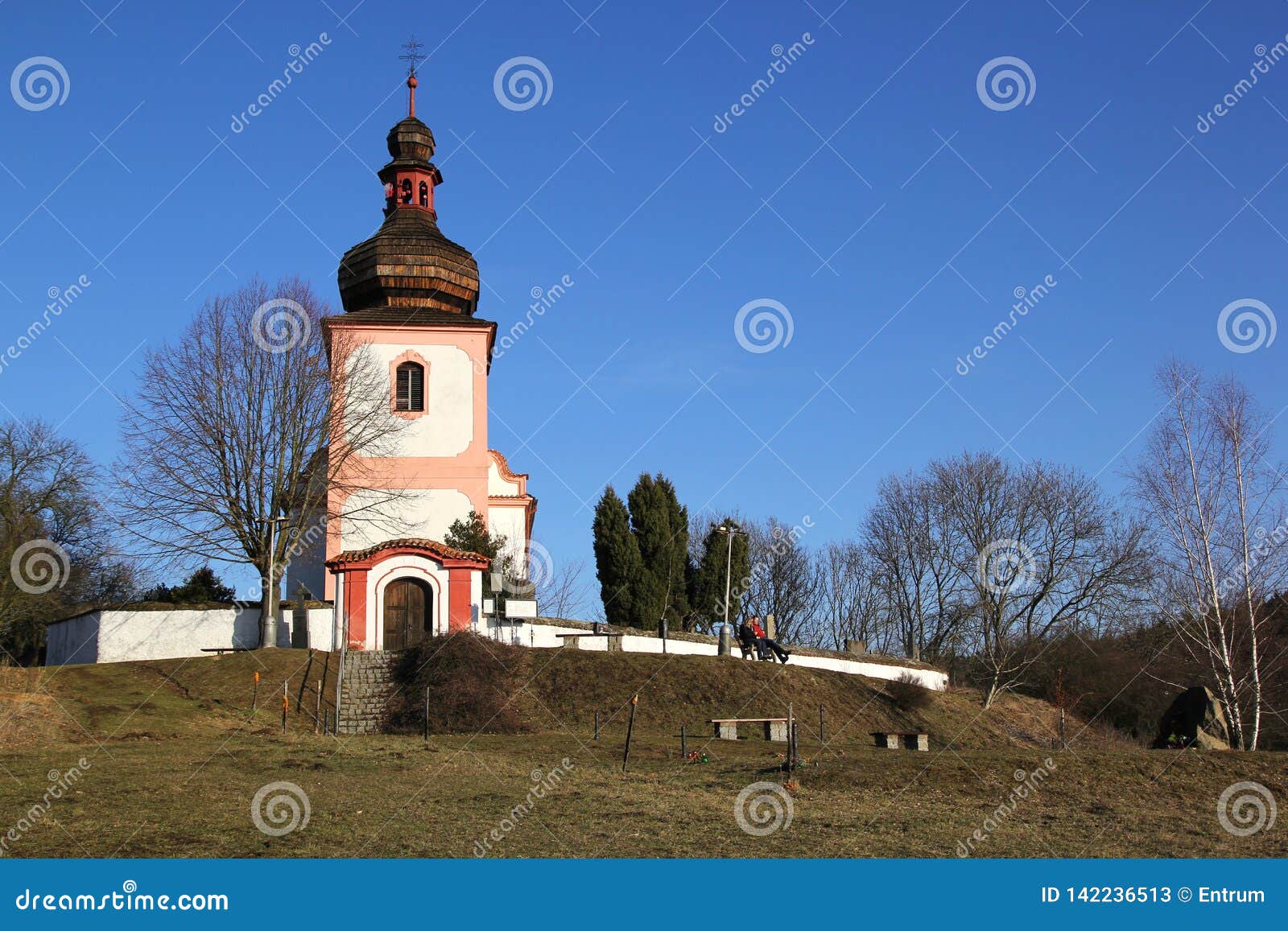 church of saint kliment in lsteni, czech republic