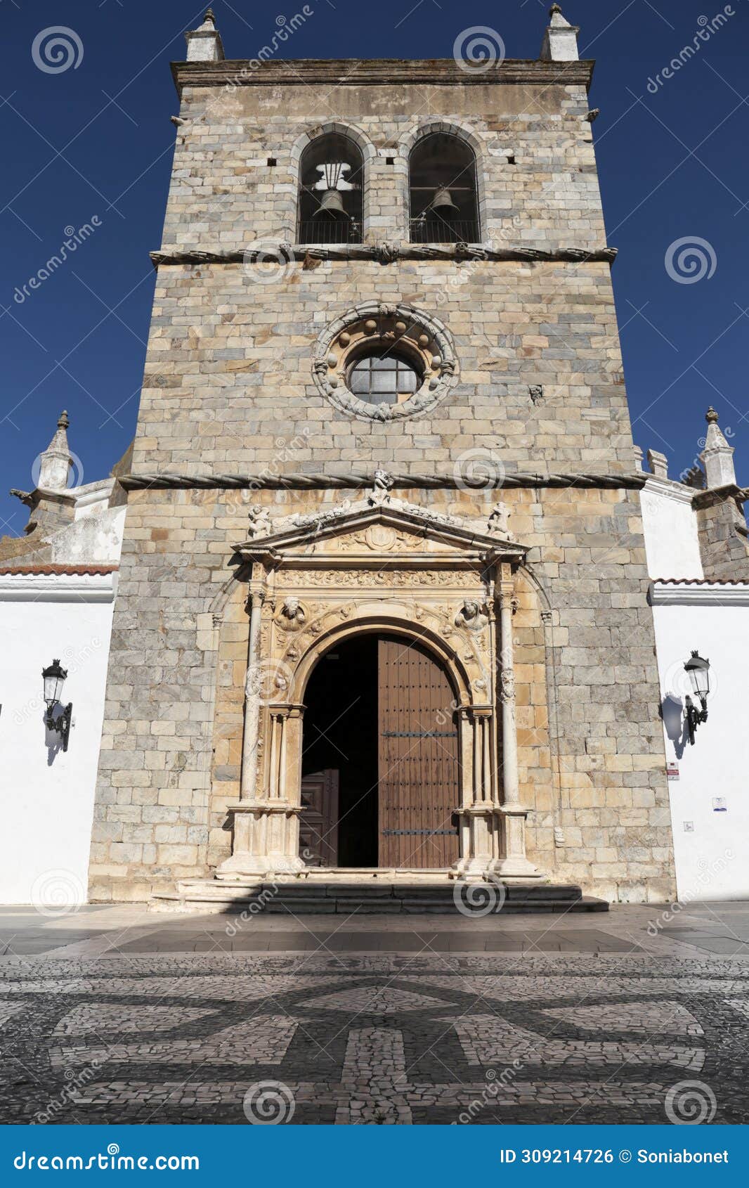 church of saint mary magdalene in olivenza town