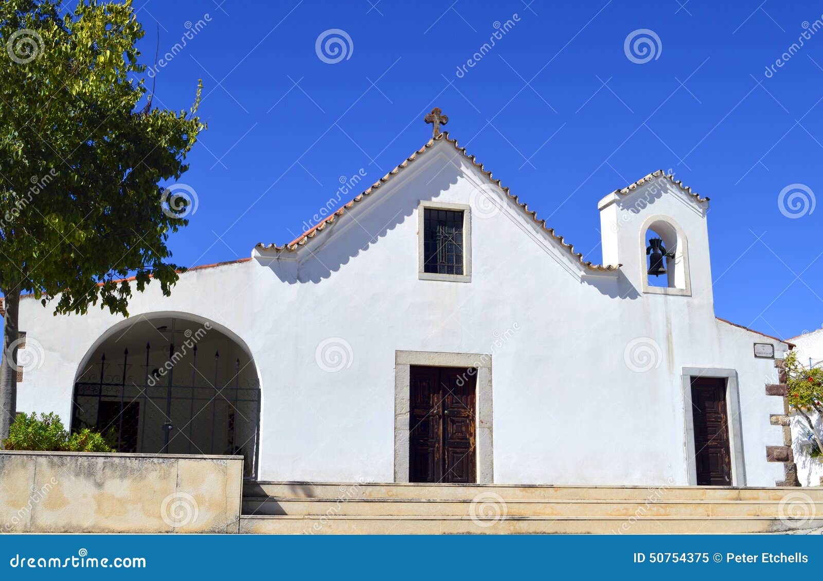 church of salir in the algarve