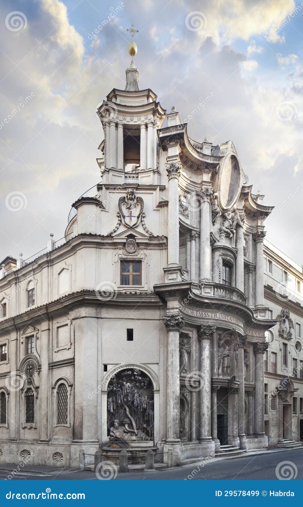 church of san carlo alle quattro fonts rome