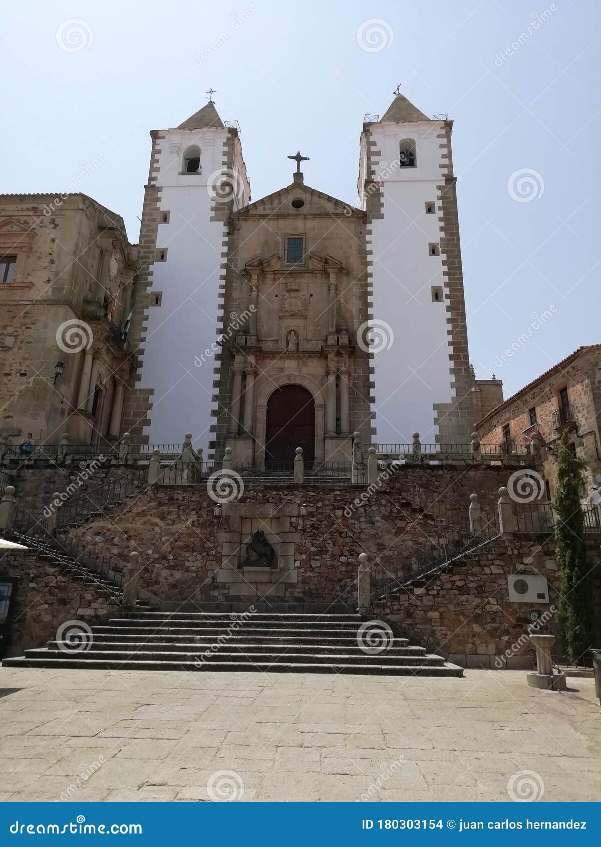 the church of san francisco javier, also known as the iglesia de la preciosa sangre, cÃÂ¡ceres, extremadura, spain