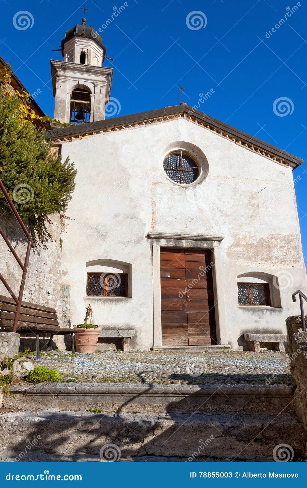 church of san rocco - limone sul garda italy