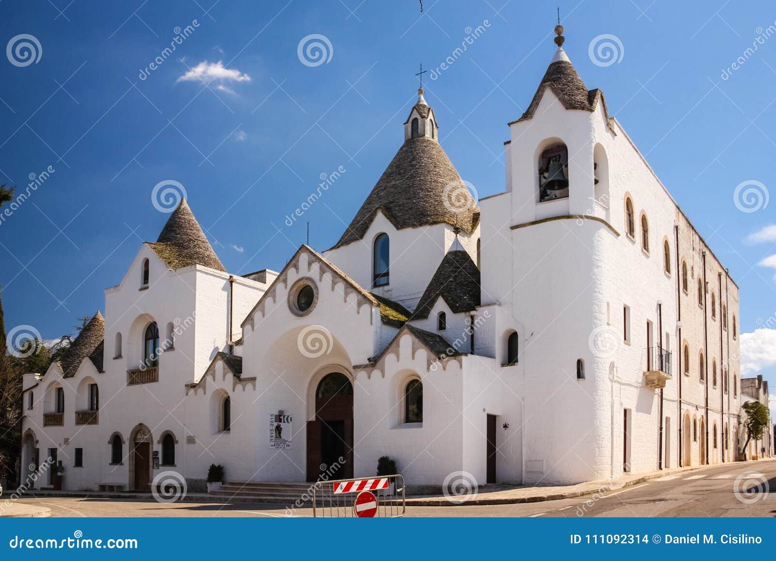 church of sant`antonio da padova, alberobello, italy.. alberobello. apulia. italy