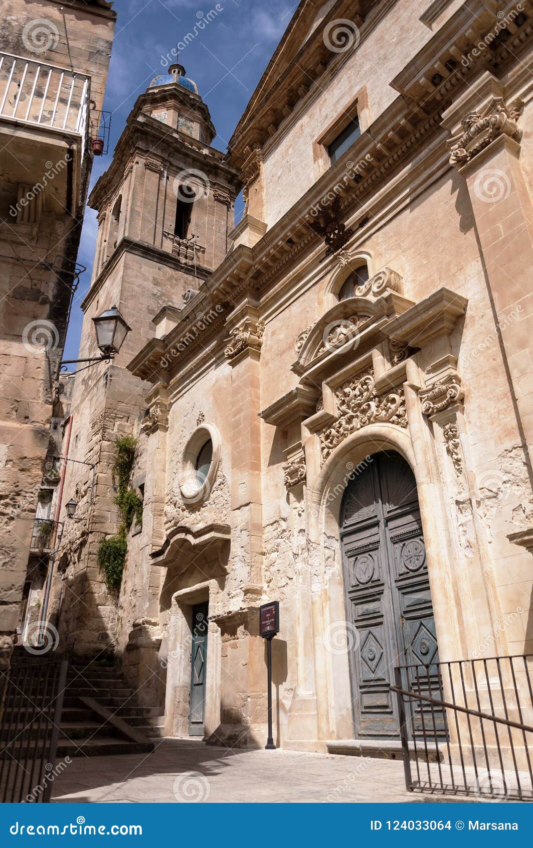 Church of Santa Maria Dell`Itria Stock Photo - Image of panorama, lucia ...