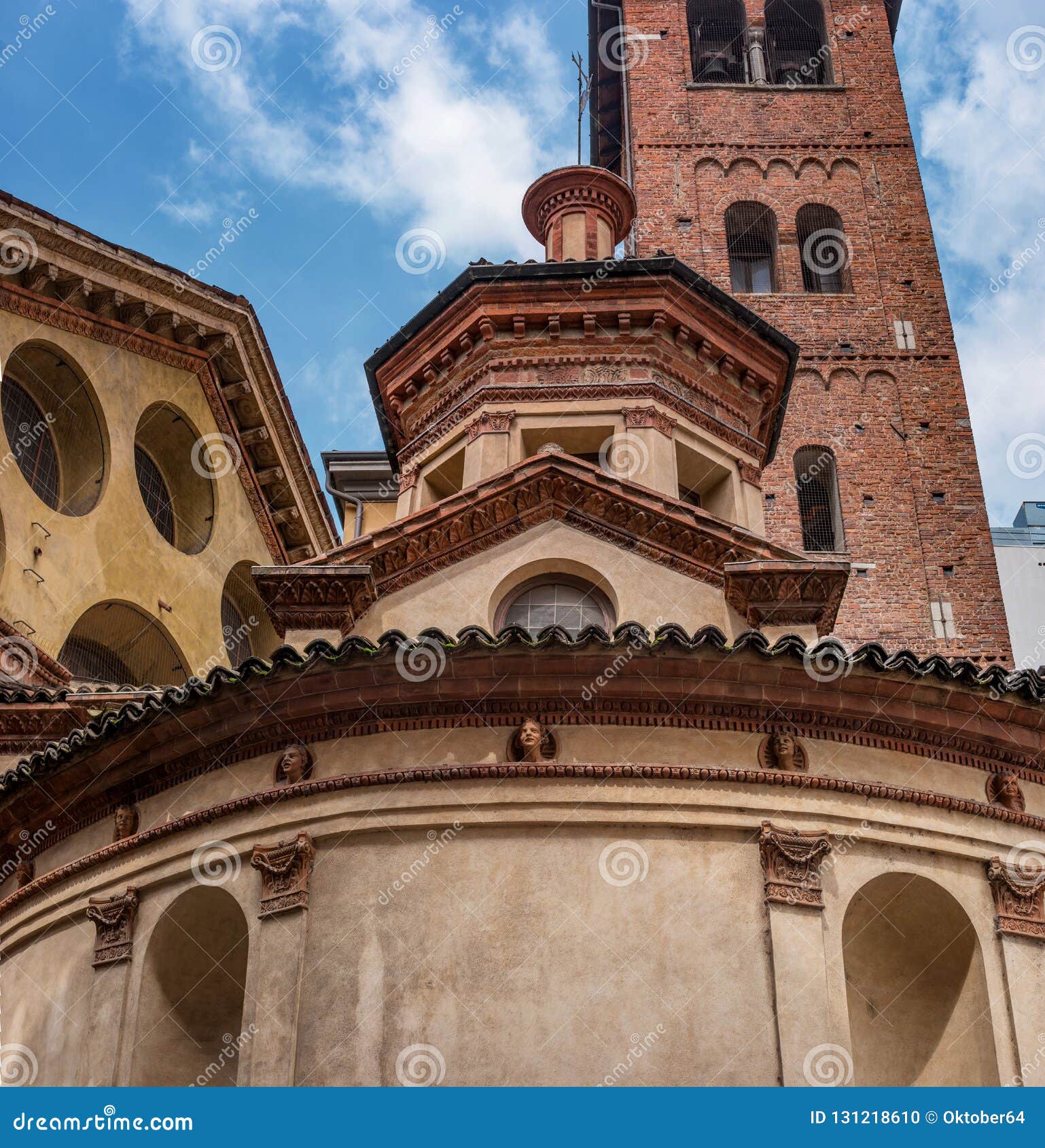 Church of Santa Maria Presso San Satiro. Milan. Italy. Architectural  Fragment Stock Photo - Image of arch, catholicism: 131218610