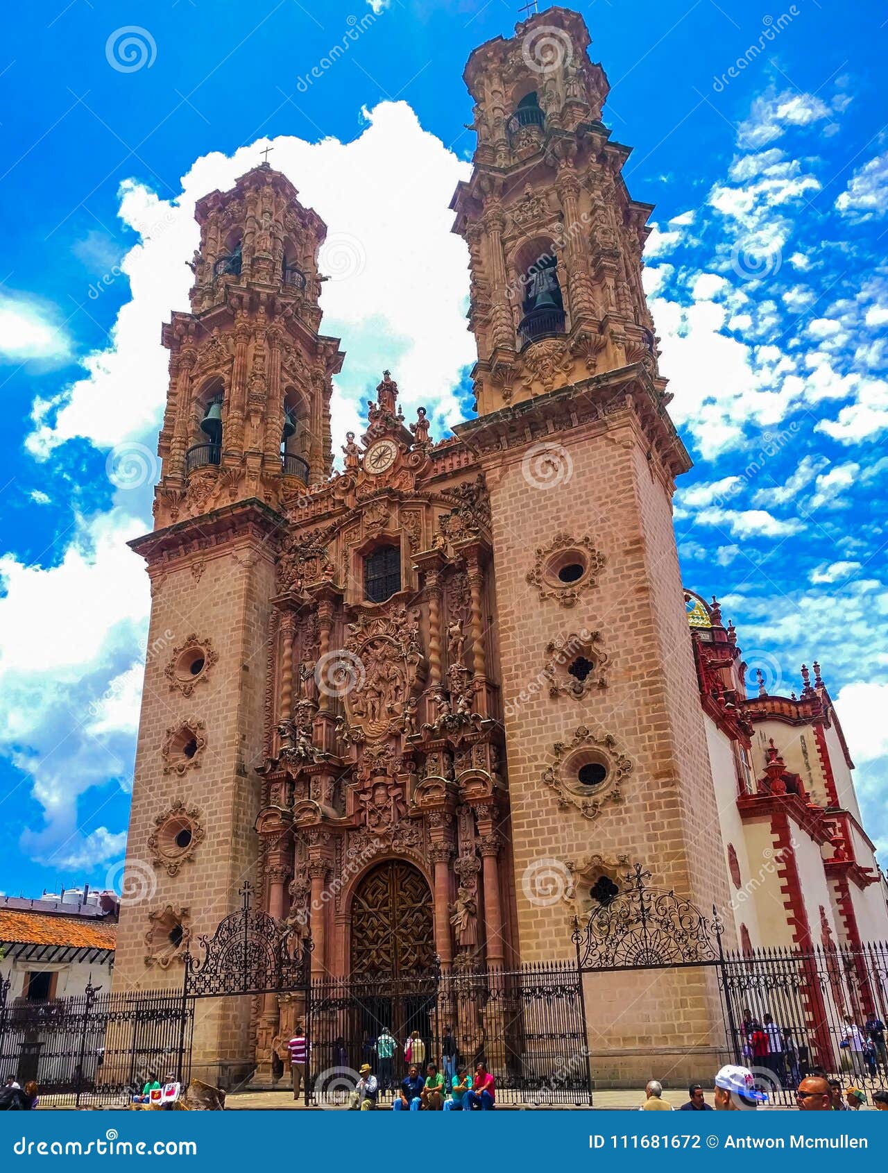 Church of Santa Prisca in Guerrero, Mexico. Editorial Photography - Image  of outdoors, travel: 111681672