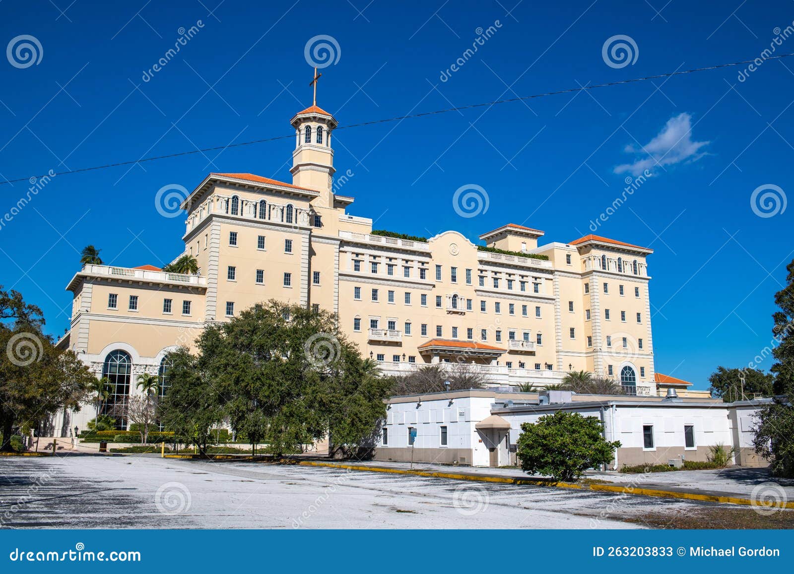 Church of Scientology Building in Clearwater, Florida Editorial Stock
