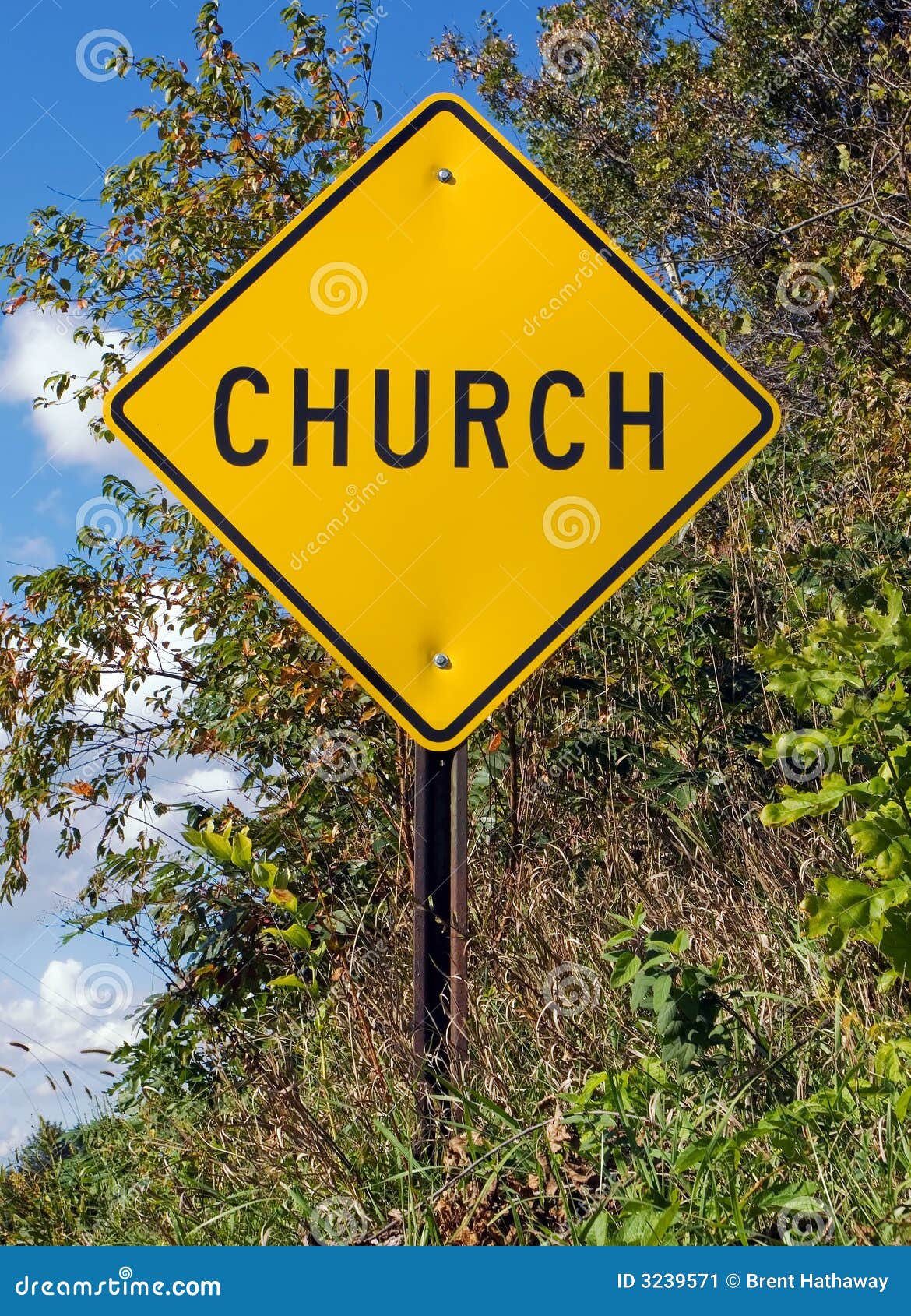 Church Sign stock image. Image of traffic, posting, religion - 3239571