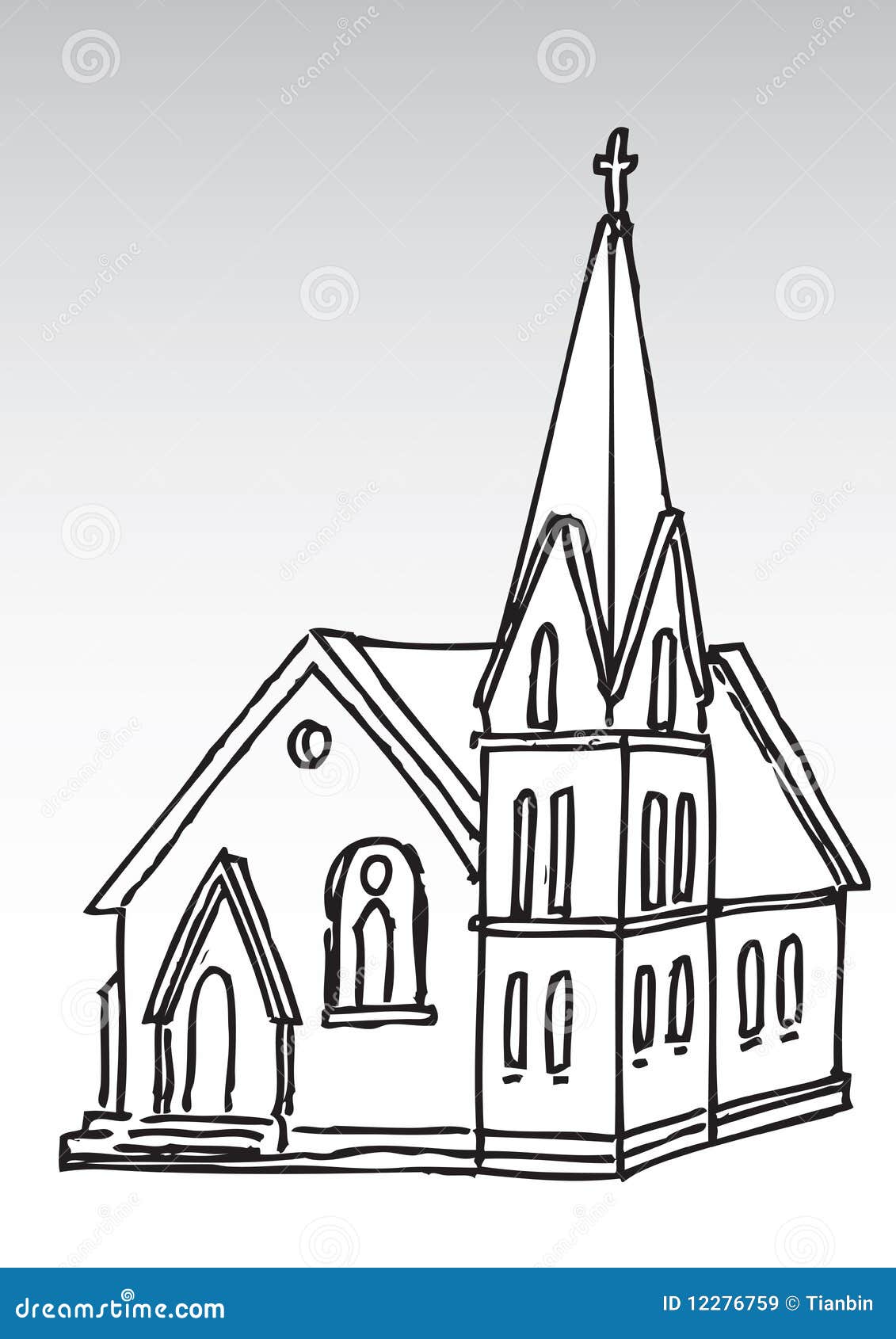 church silhouette clip art free - photo #39