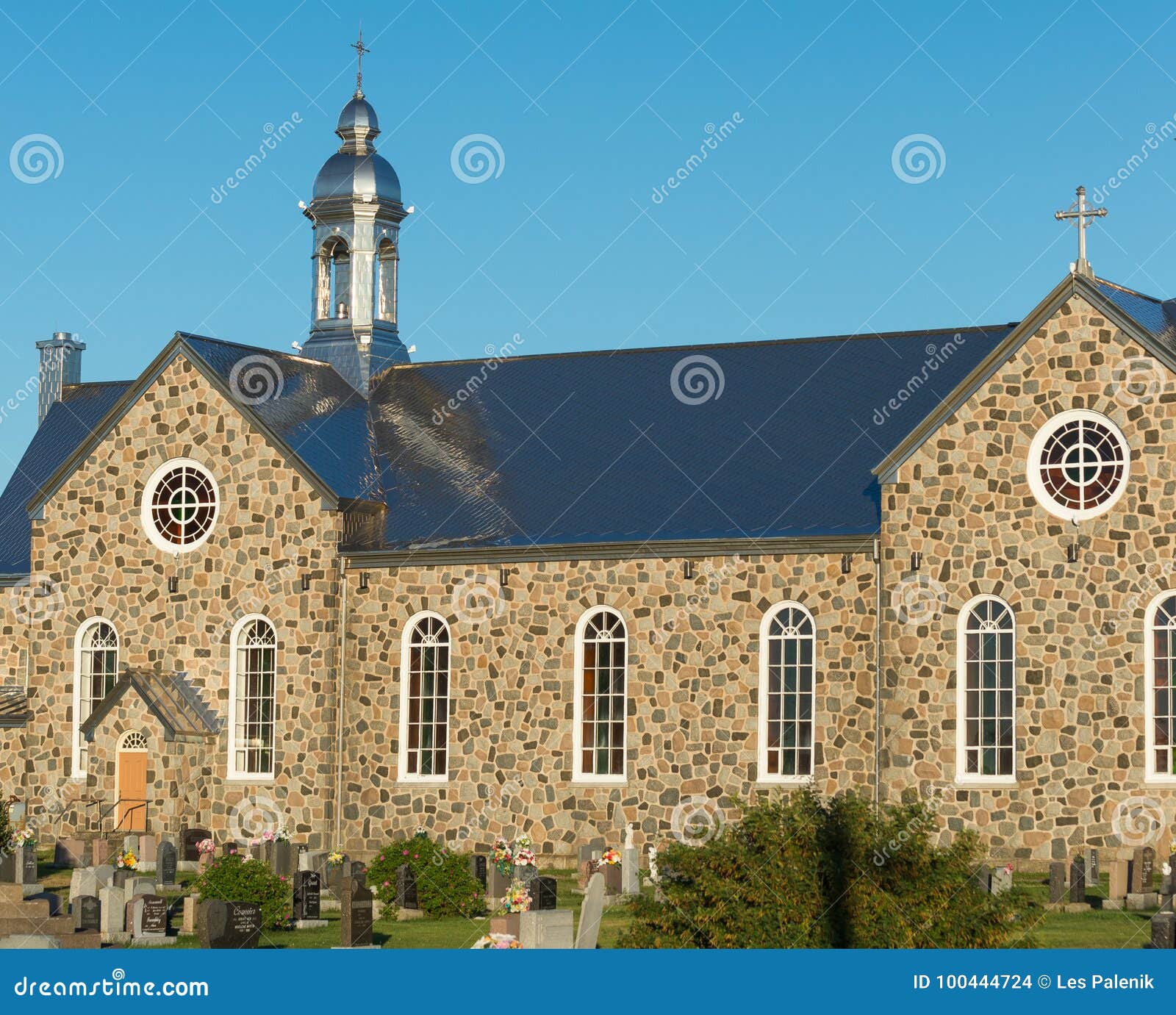 Church of St. Bonaventure editorial stock image. Image of gaspe 100444724
